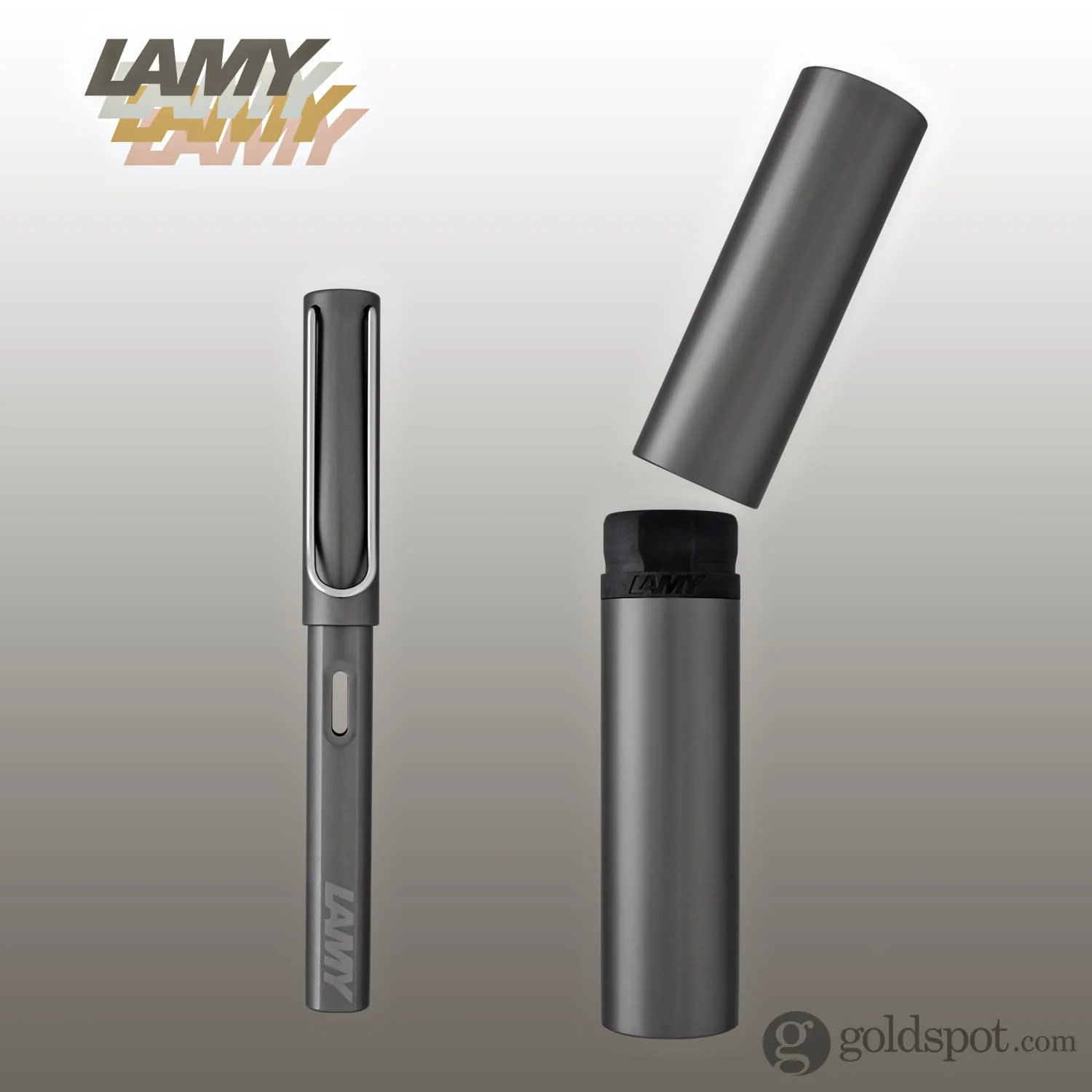 Lamy LX Fountain Pen in Ruthenium - Image 8