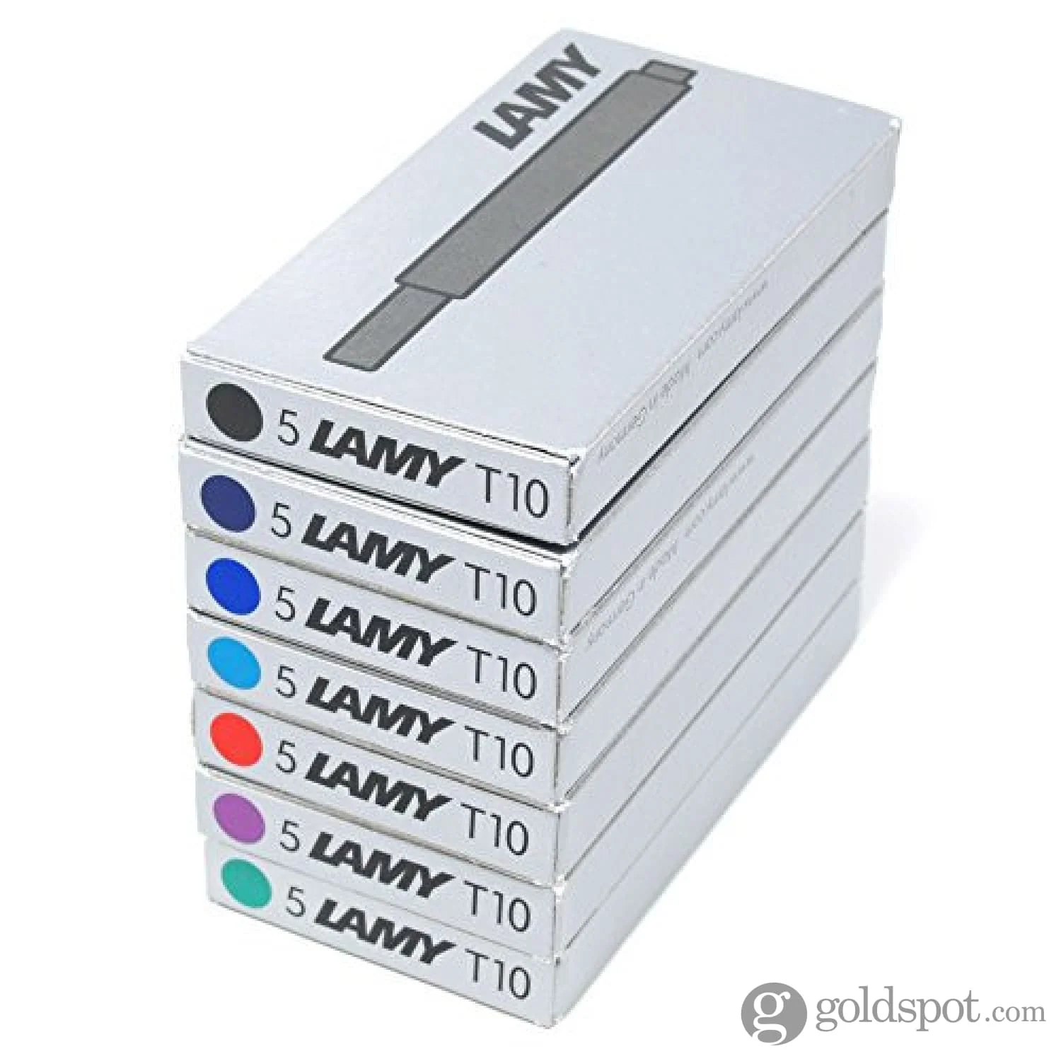 Lamy Fountain Ink Cartridges in Assorted Colors - 7 Sets of 5 - Image 2