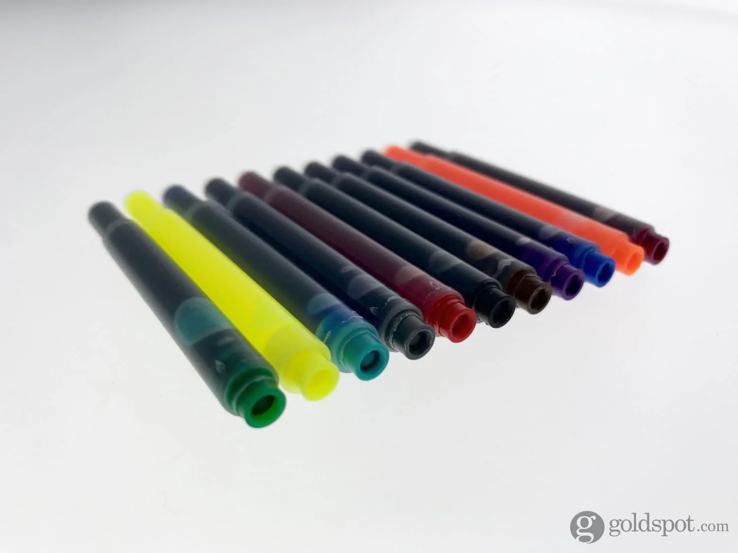 Lamy Fountain Ink Cartridges in Rainbow Assorted Colors - Pack of 11 - Image 2