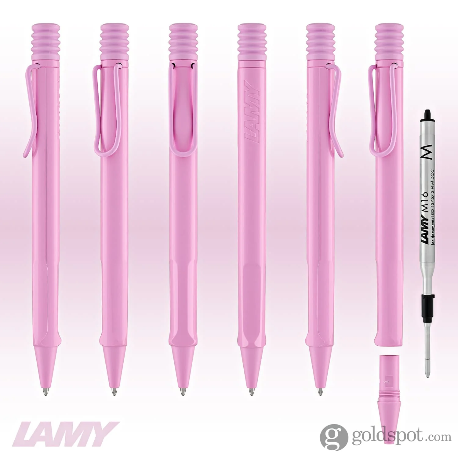 Lamy Safari Ballpoint Pen in Light Rose 2023 Special Edition - Image 7