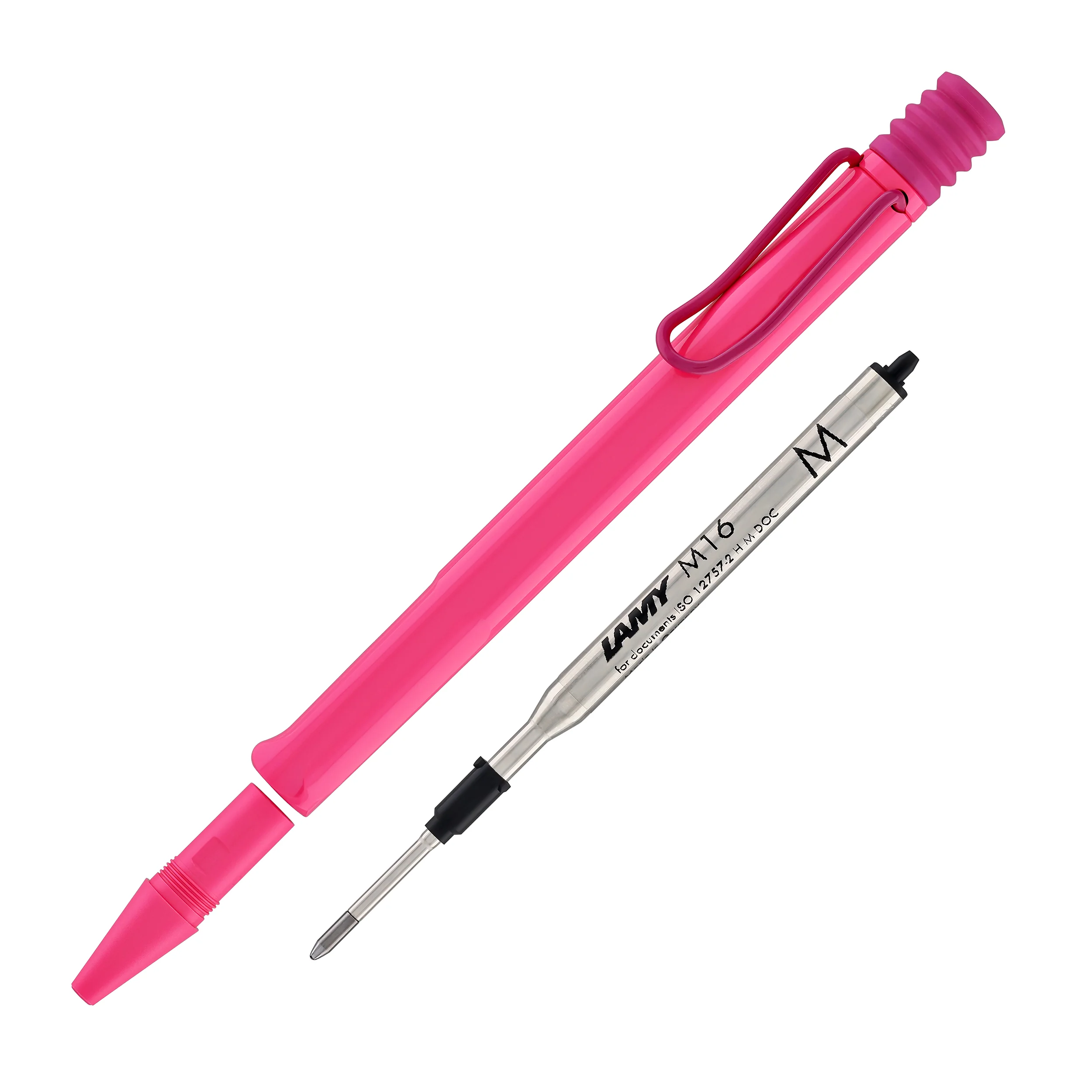 Lamy Safari Ballpoint Pen in Neon Pink - Image 6