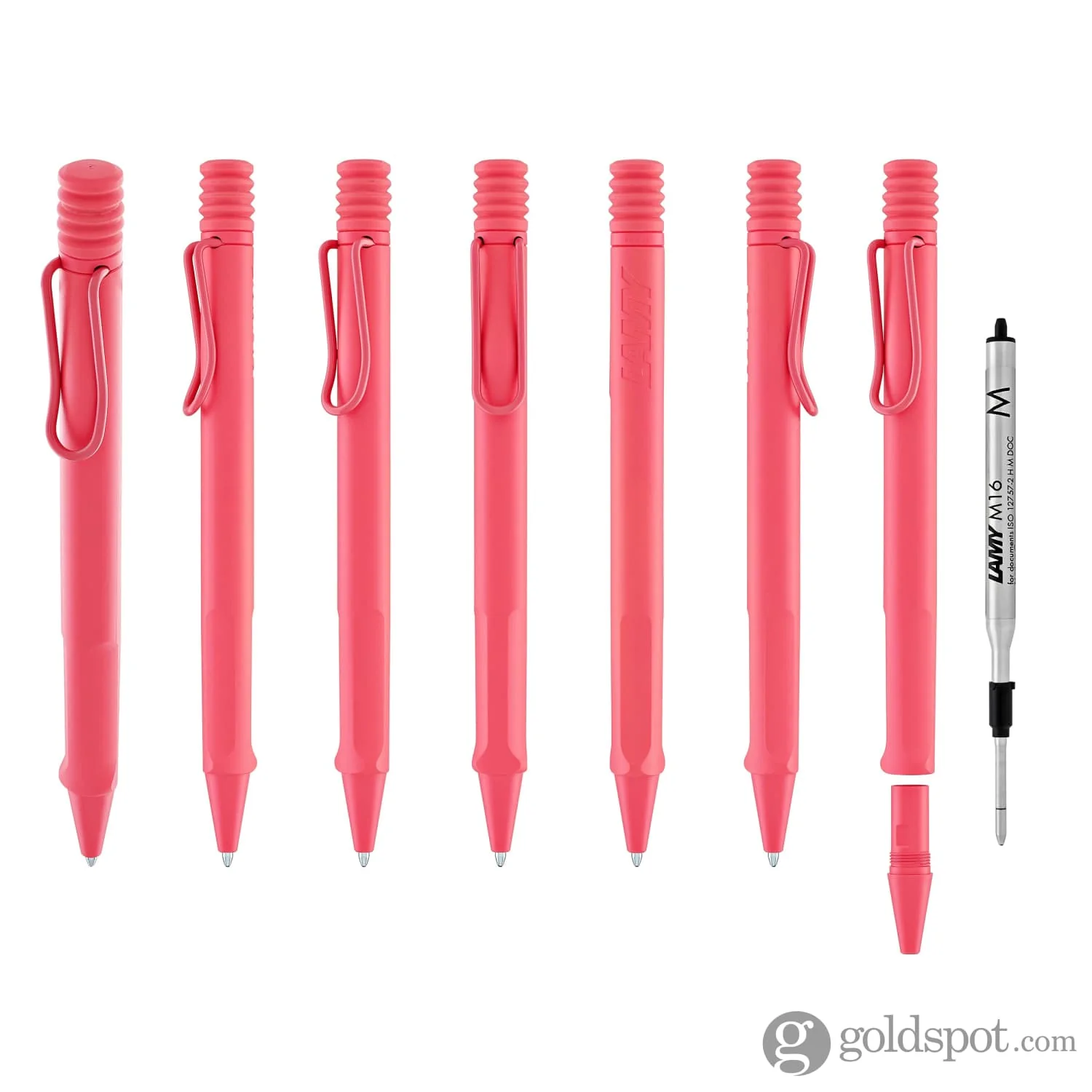 Lamy Safari Ballpoint Pen in Sunset Coral - Image 8