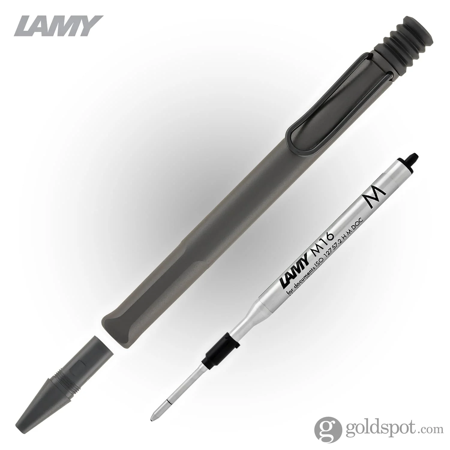 Lamy Safari Ballpoint Pen in Charcoal Black - Image 6