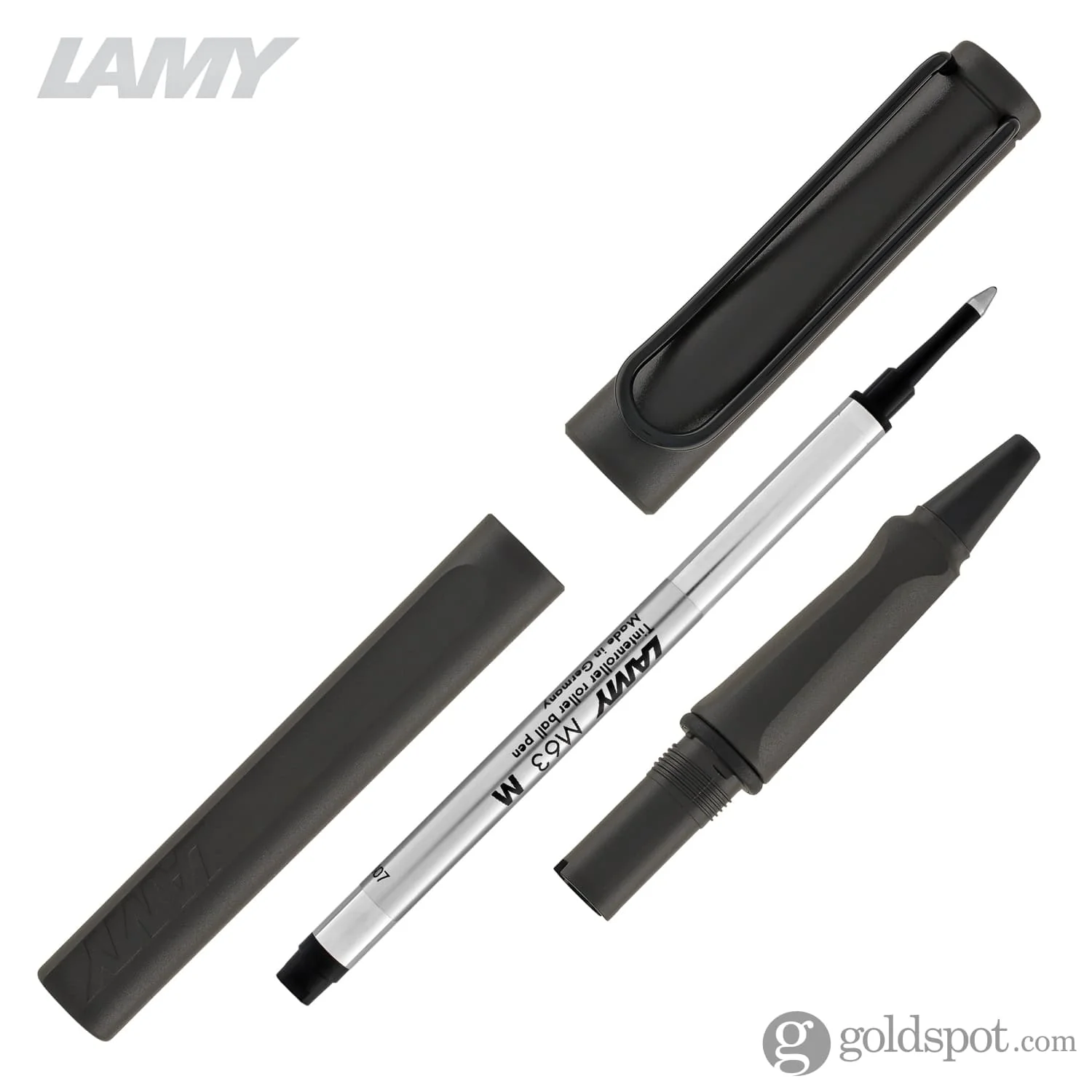 Lamy Safari Rollerball Pen in Charcoal Black - Image 7