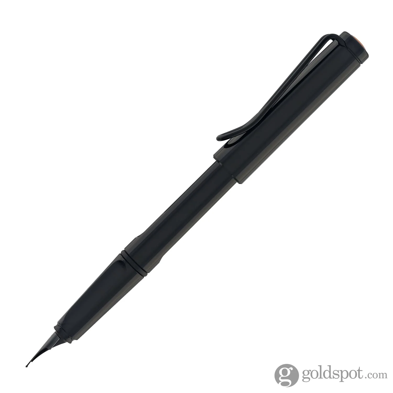 Lamy Safari Fountain Pen In All Black Multi Ring Set Special Edition - Image 5