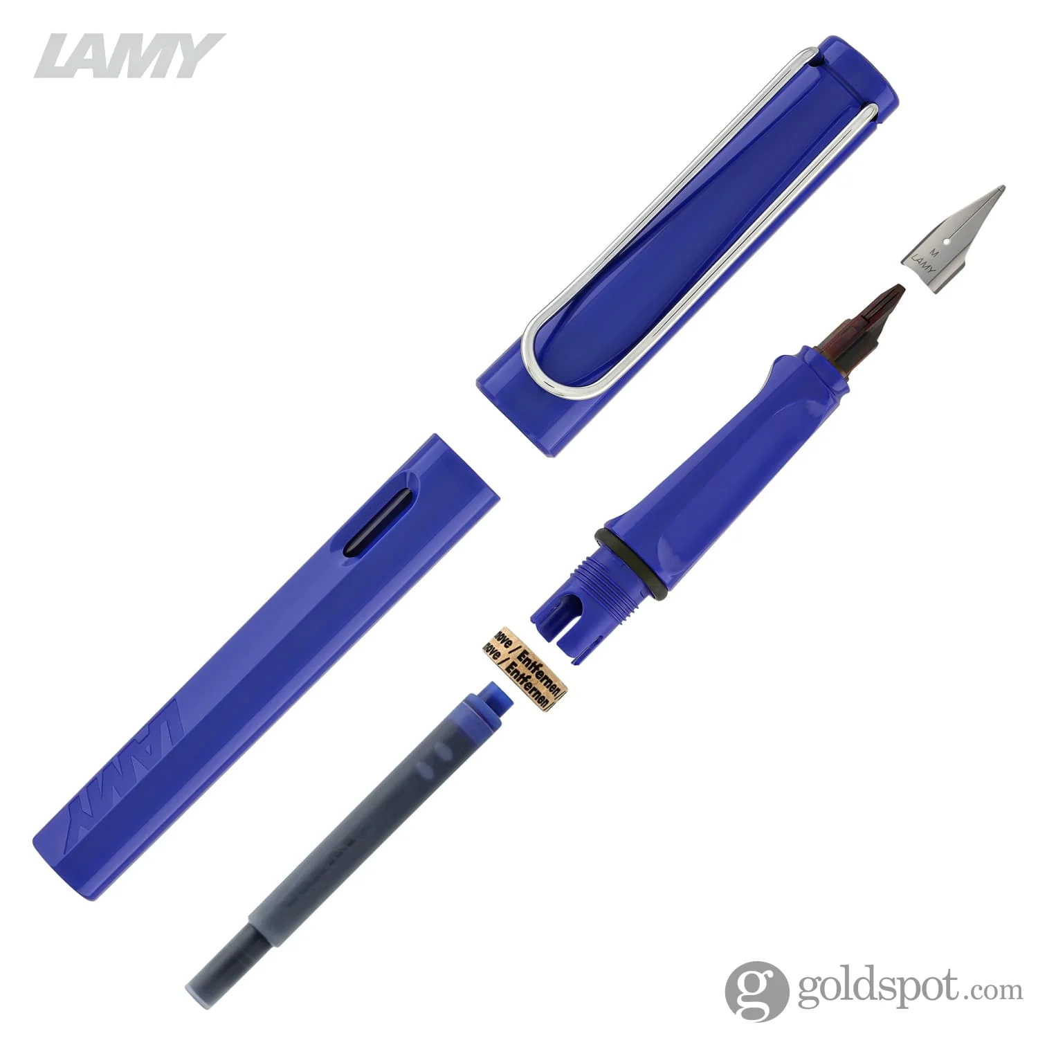 Lamy Safari Fountain Pen in Blue - Image 7