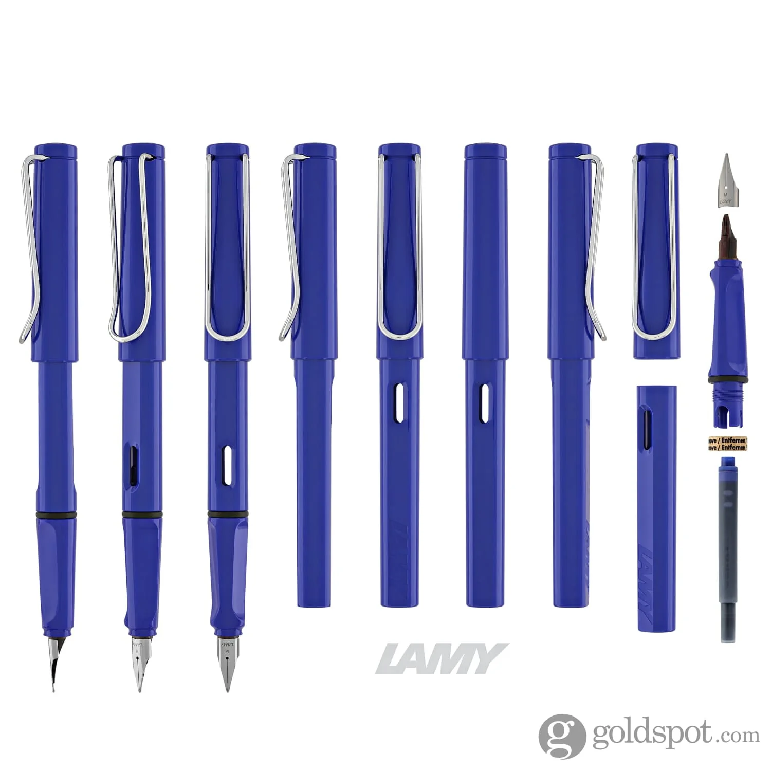Lamy Safari Fountain Pen in Blue - Image 8