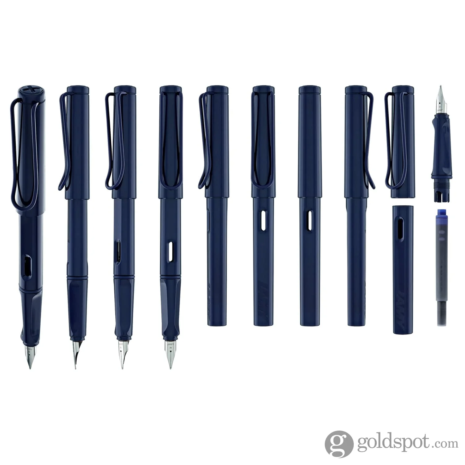 Lamy Safari Fountain Pen in Dark Dusk - Image 10
