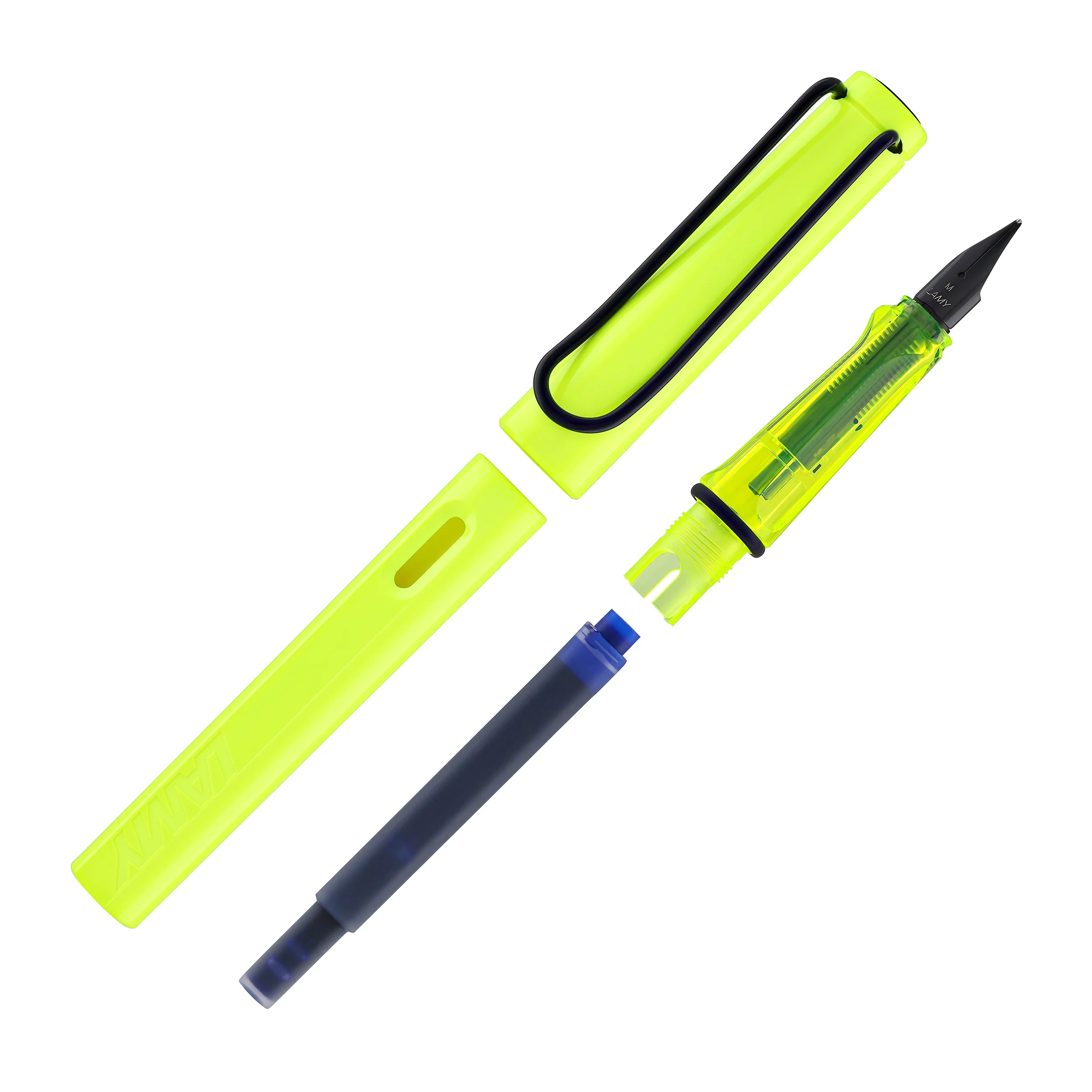Lamy Safari Fountain Pen in Neon Yellow - Image 8