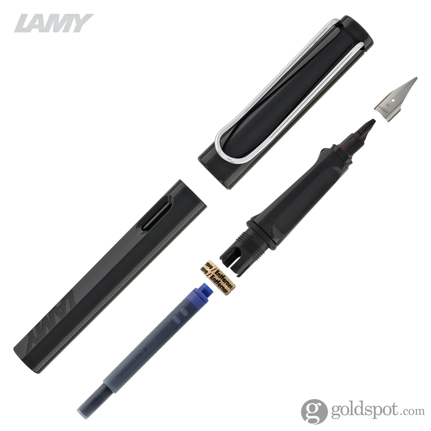 Lamy Safari Fountain Pen in Shiny Black - Image 7