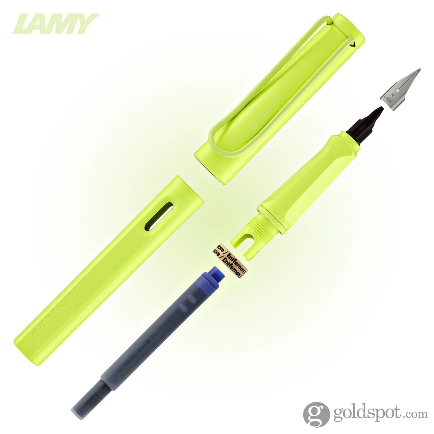 Lamy Safari Fountain Pen in Spring Green 2023 Special Edition - Image 4