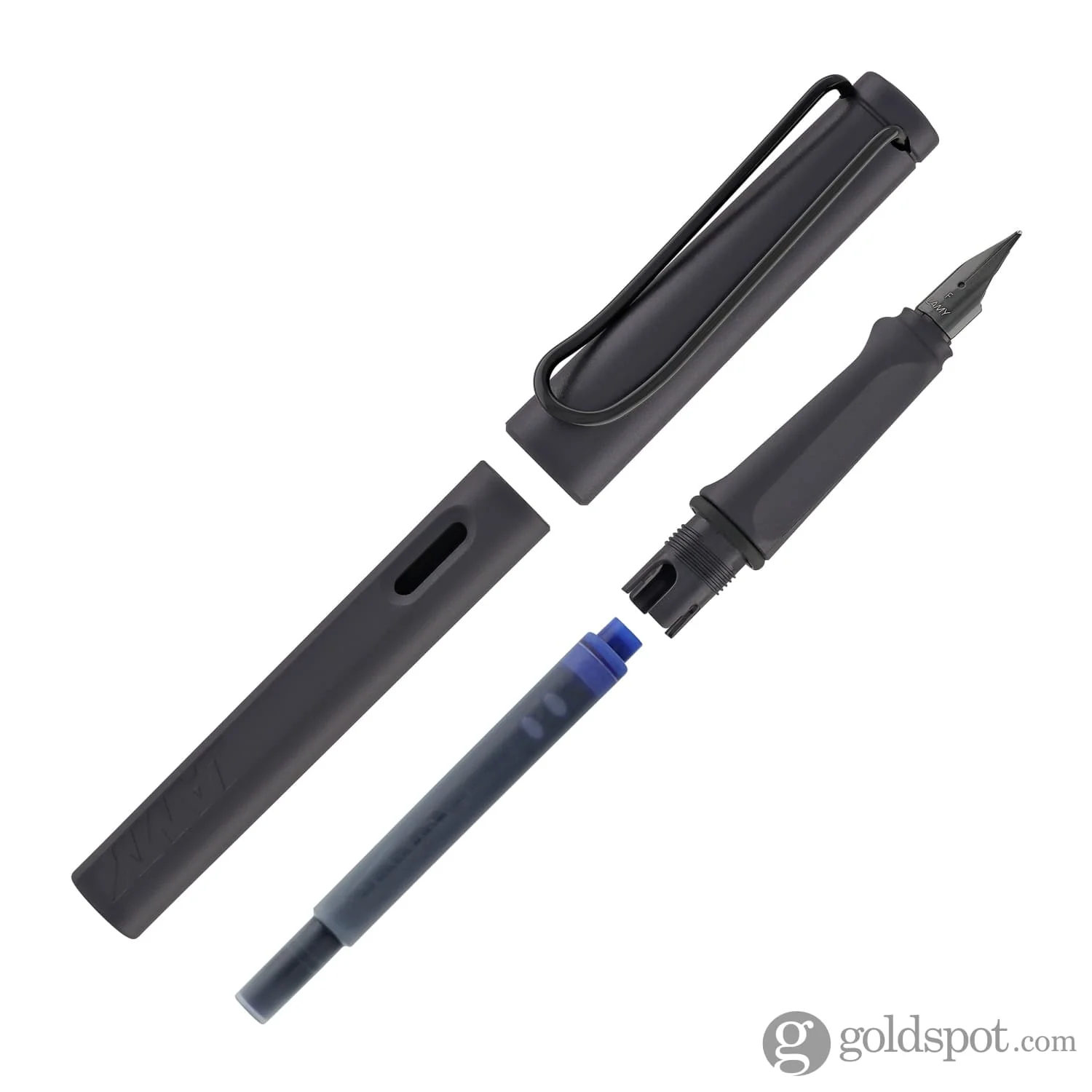 Lamy Safari Fountain Pen in Steel Black - Image 7