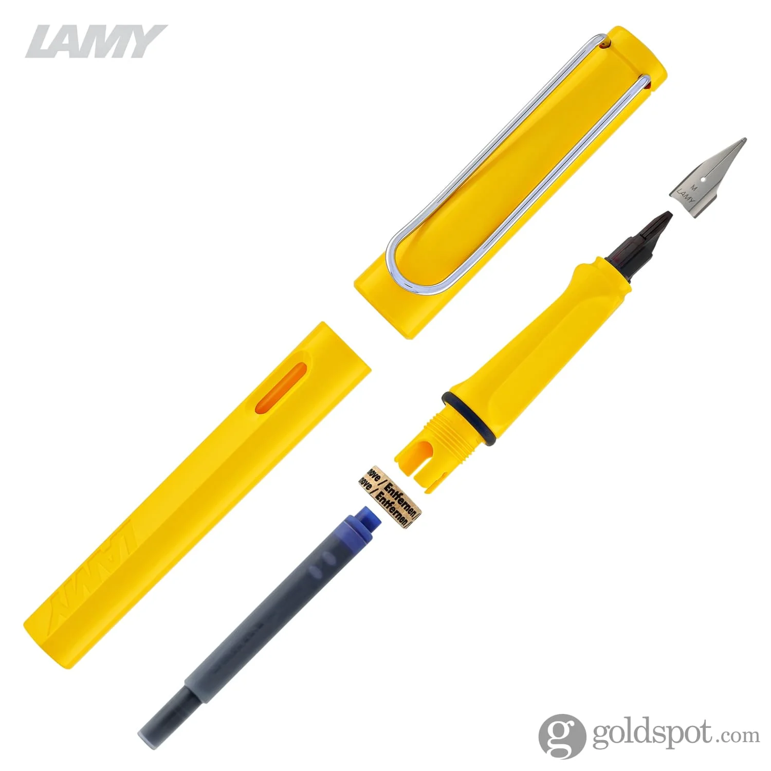 Lamy Safari Fountain Pen in Yellow - Image 7