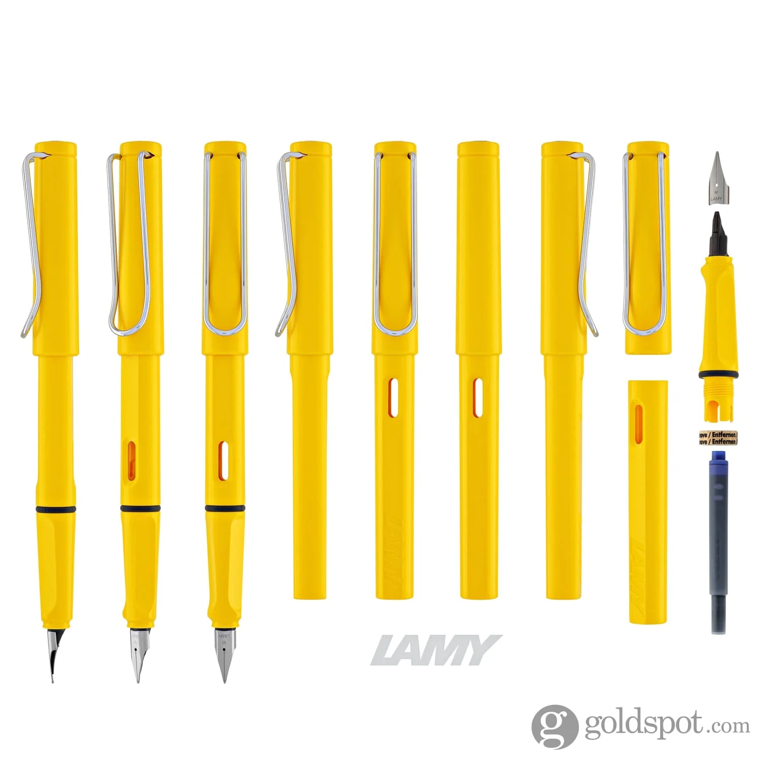 Lamy Safari Fountain Pen in Yellow - Image 8