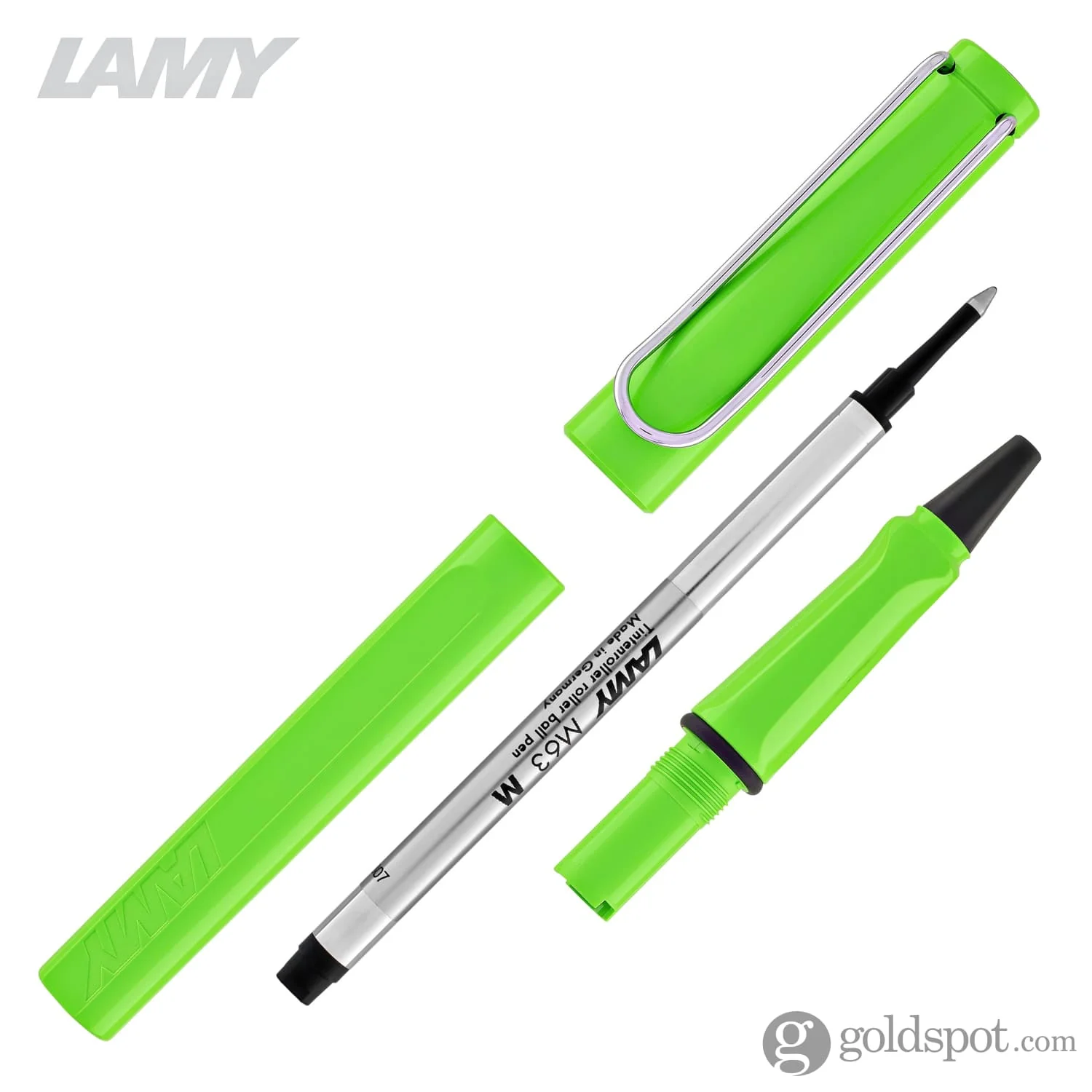Lamy Safari Rollerball Pen in Apple Green - Image 7