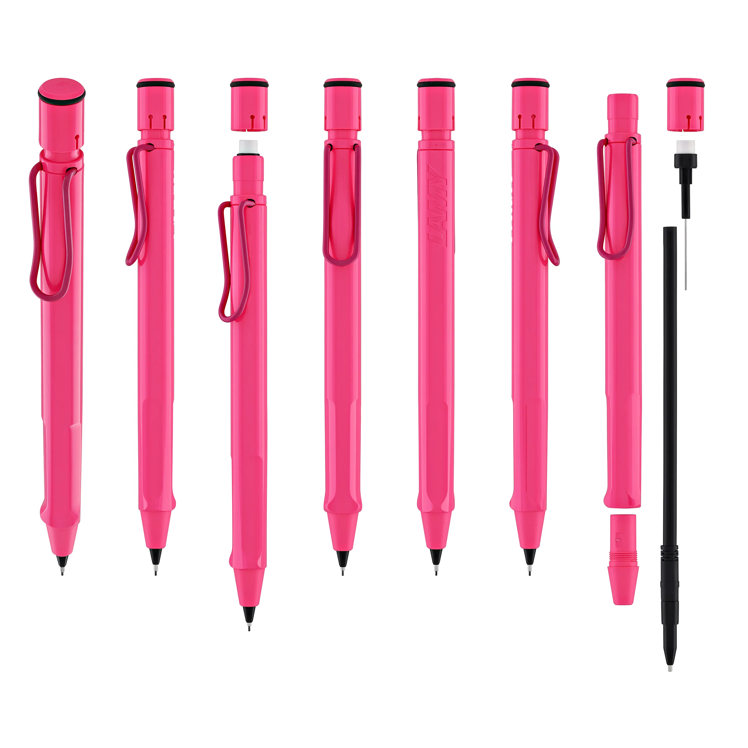 Lamy Safari Mechanical Pencil in Neon Pink - 0.5mm - Image 7