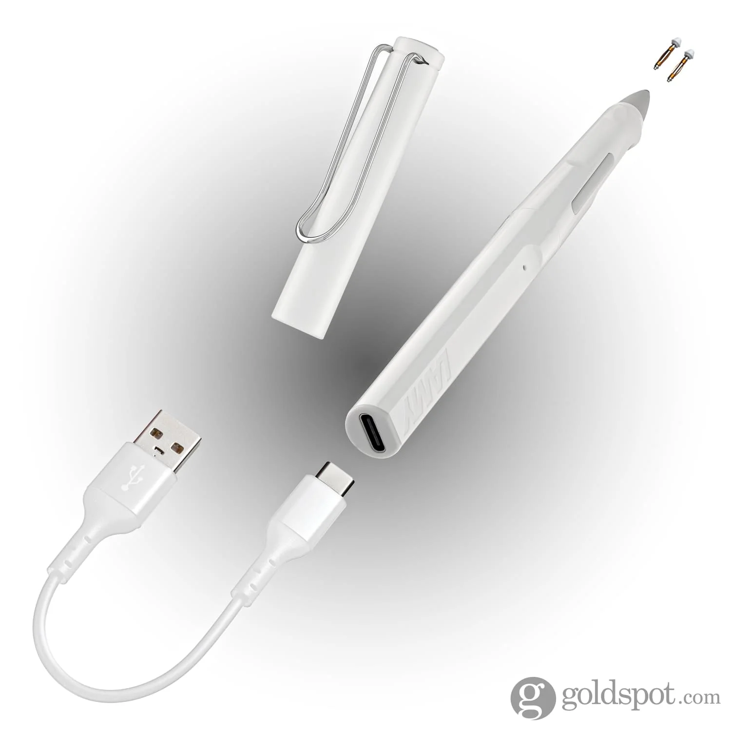 Lamy Safari Note + Stylus Pen in White Gloss (Apple Ipad Compatible) - Image 8