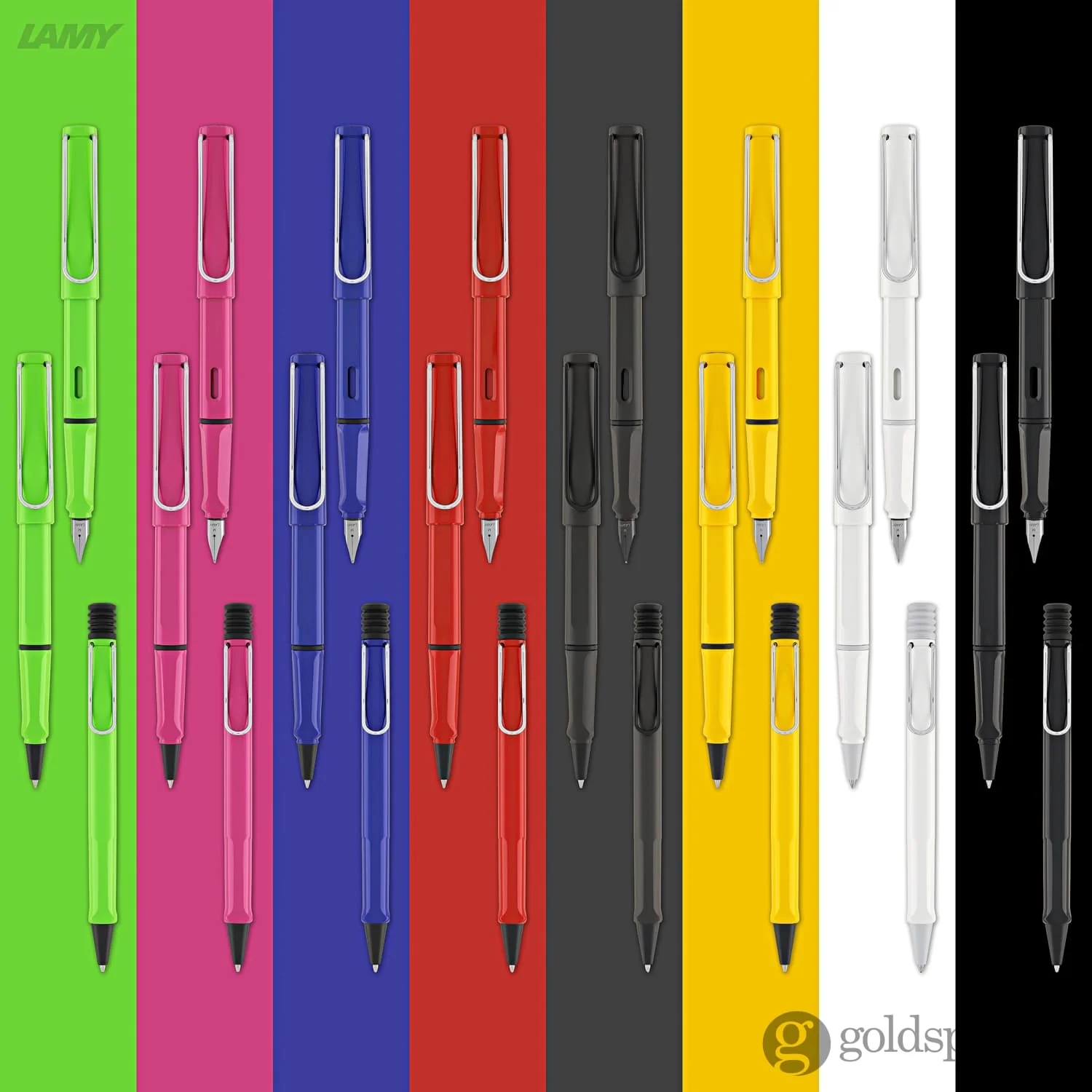 Lamy Safari Rollerball Pen in Red - Image 10