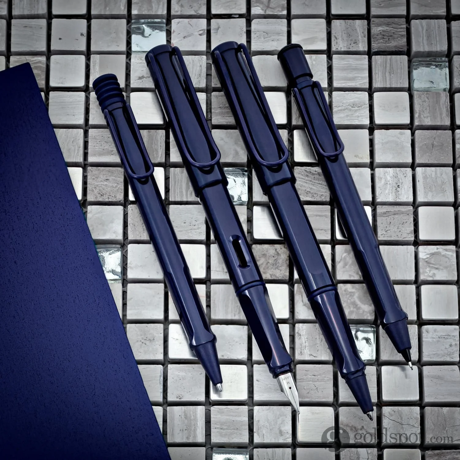 Lamy Safari Rollerball Pen in Dark Dusk - Image 2