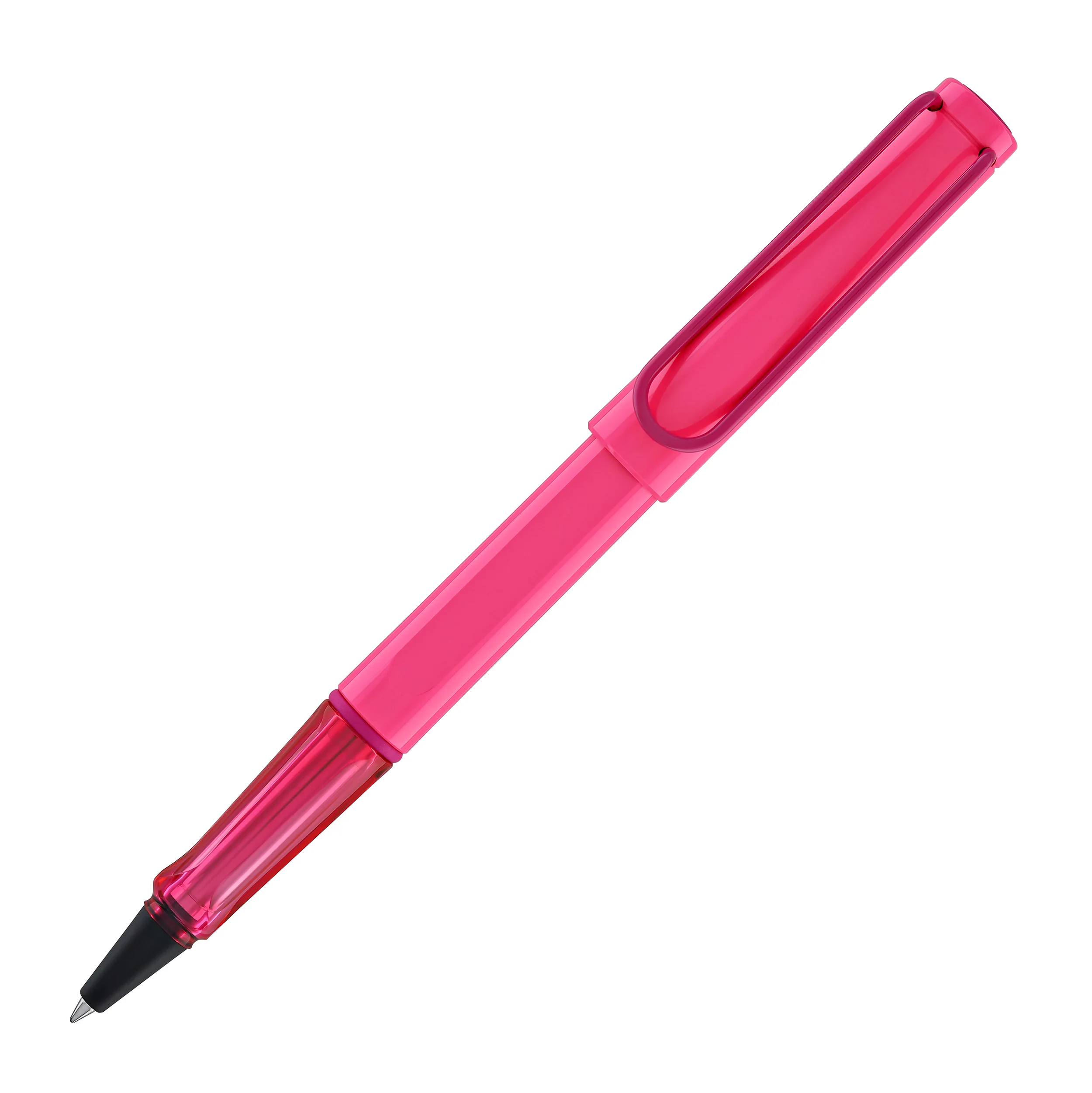 Lamy Safari Rollerball Pen in Neon Pink - Image 3