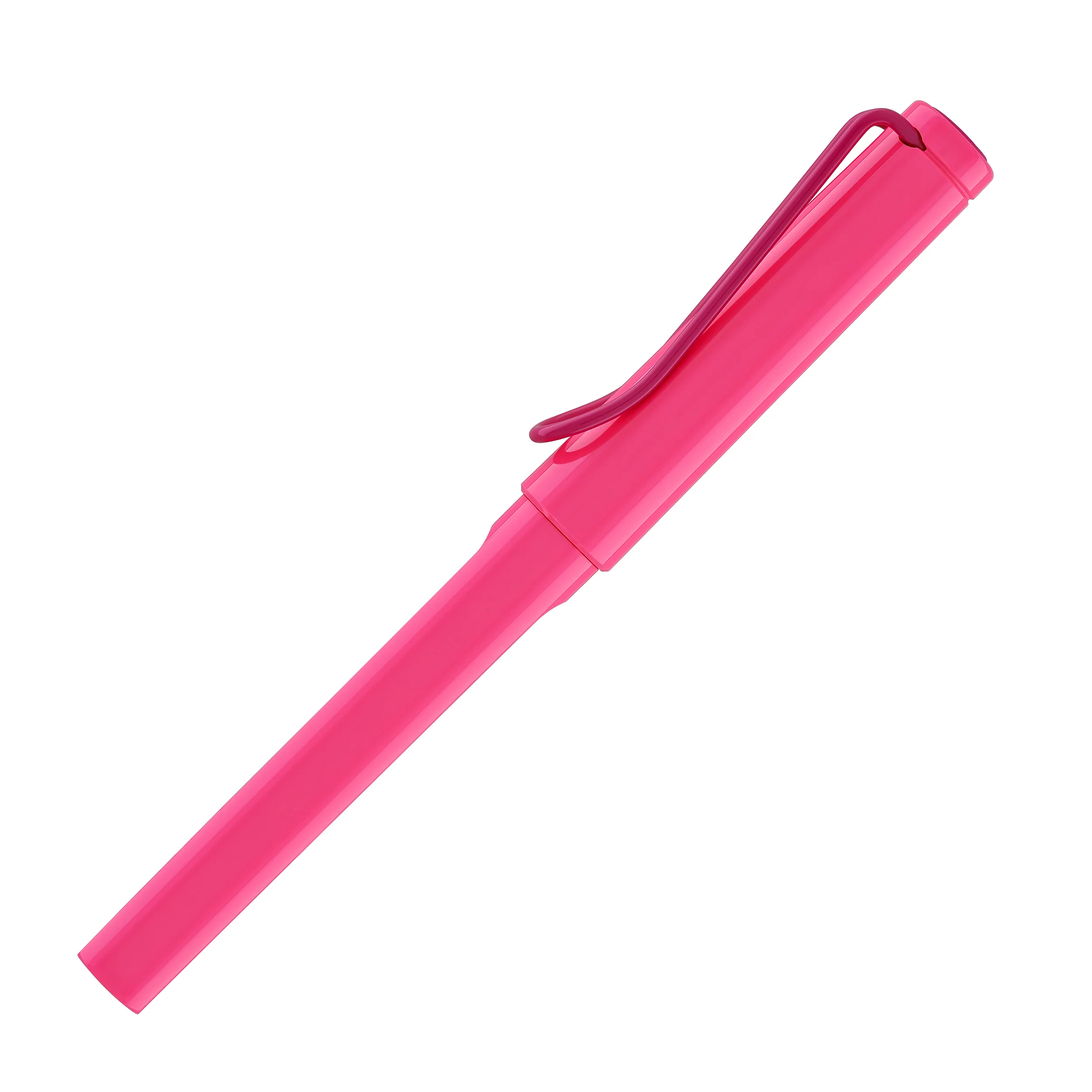 Lamy Safari Rollerball Pen in Neon Pink - Image 5