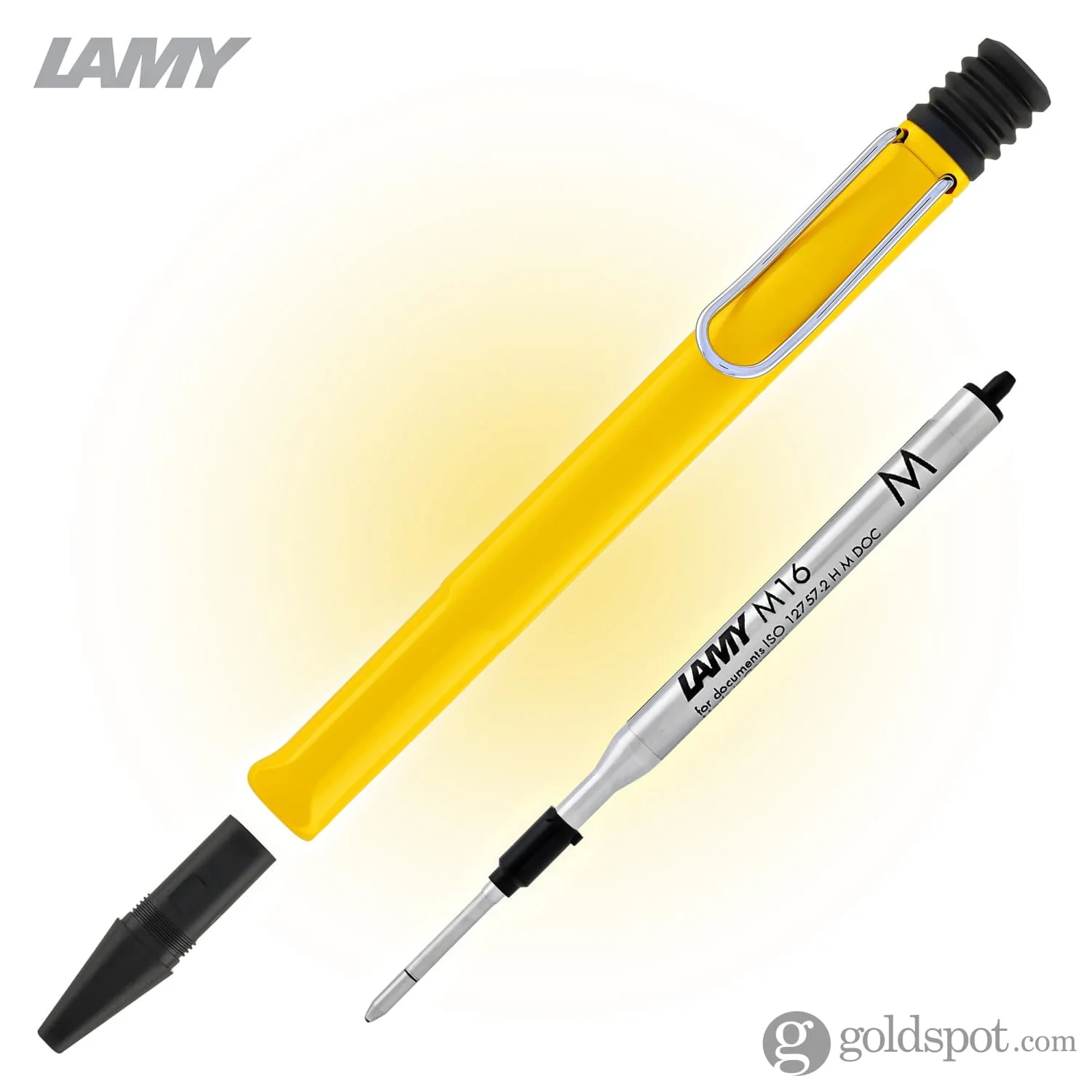 Lamy Safari Ballpoint Pen in Yellow - Image 6