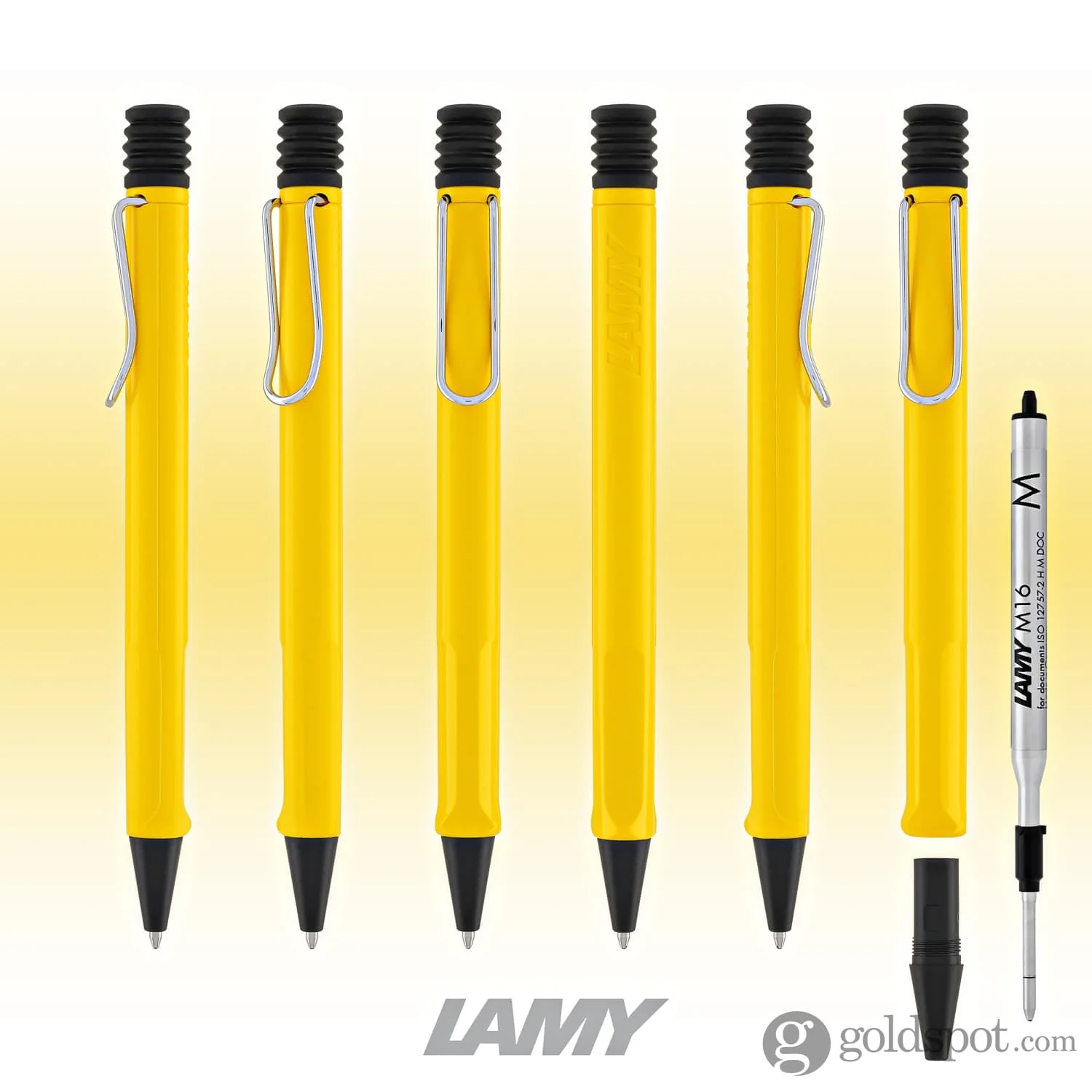 Lamy Safari Ballpoint Pen in Yellow - Image 7