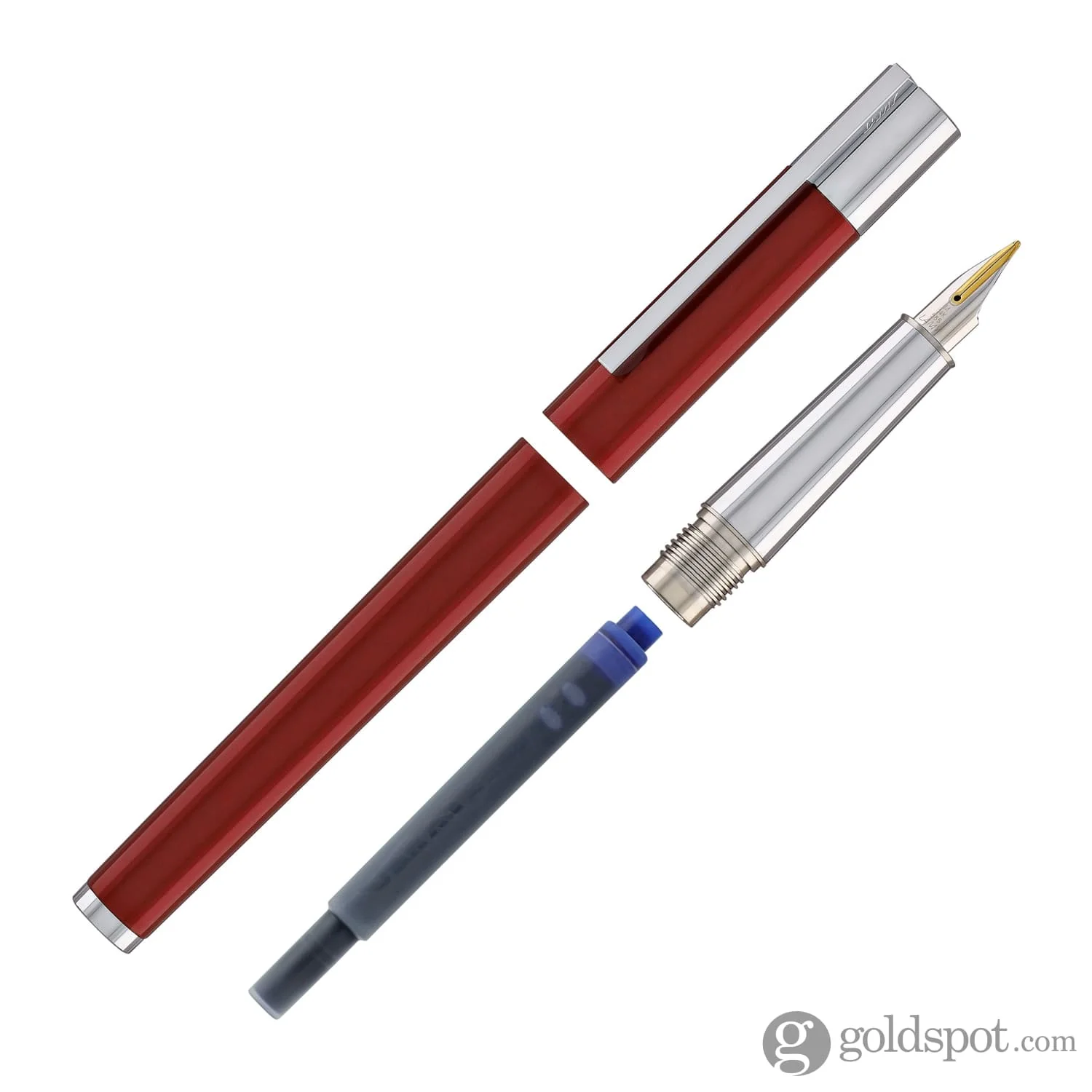 Lamy Scala Fountain Pen in Piano Red - Image 7