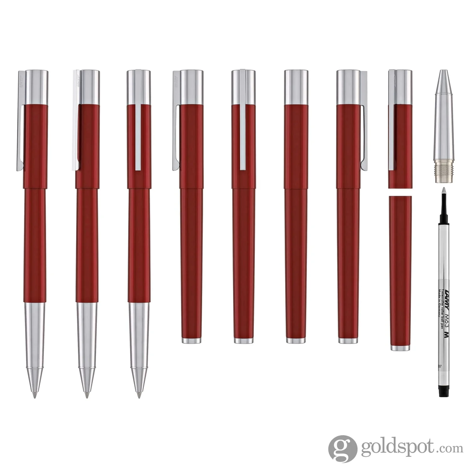 Lamy Scala Rollerball Pen in Piano Red - Image 8
