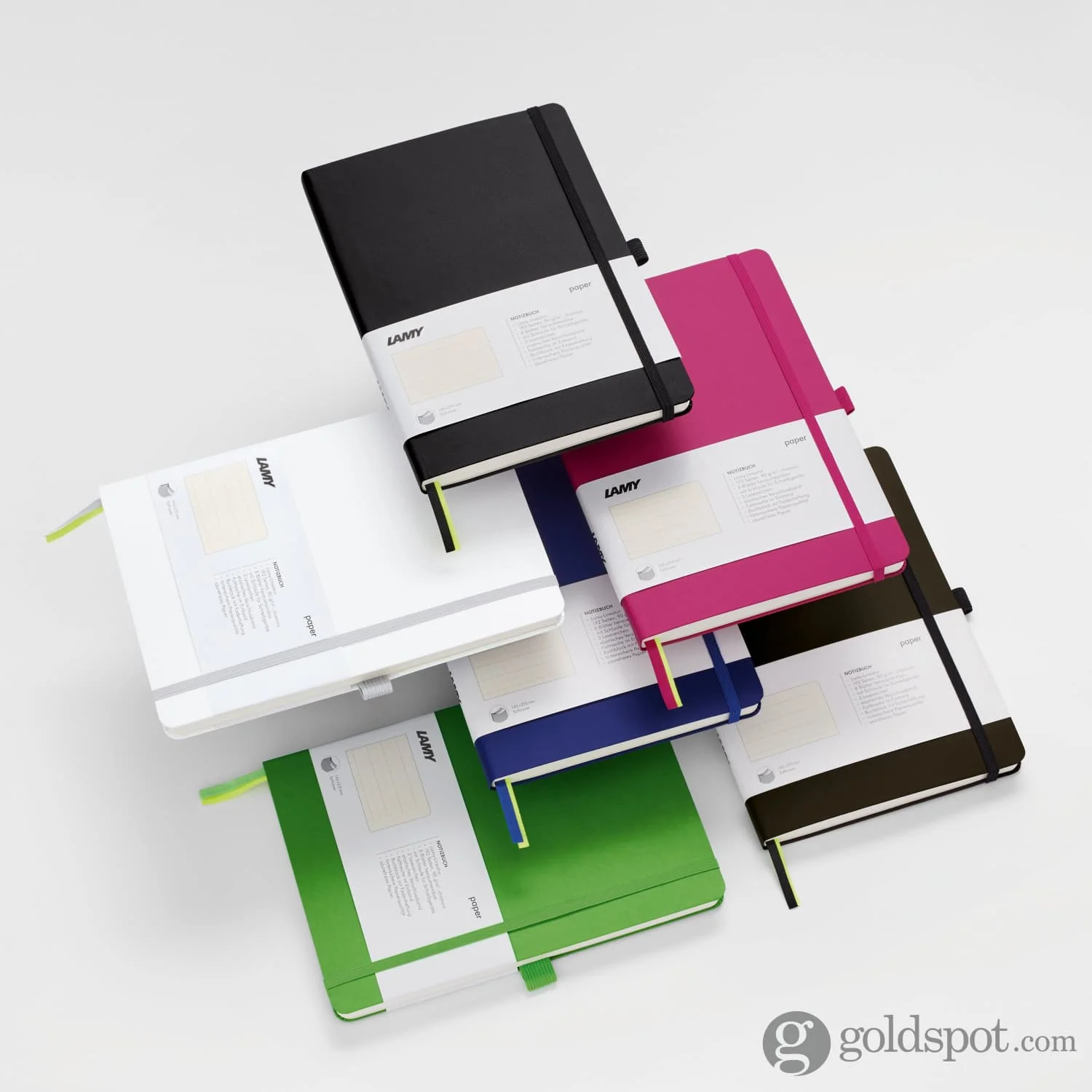 Lamy Softcover A5 Notebook in Black - 5.7 x 8.3 - Image 5