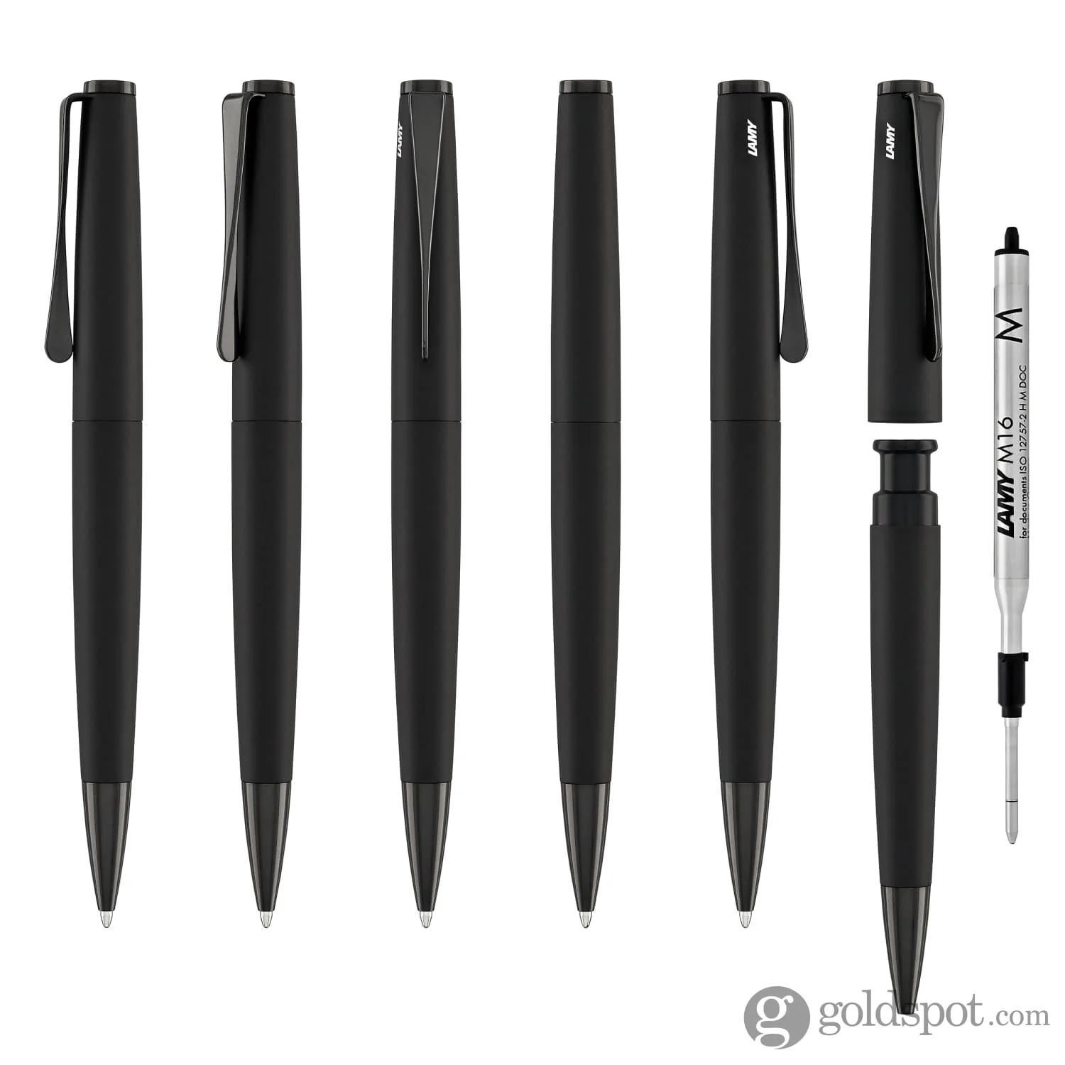 Lamy Studio Lx Ballpoint Pen in All Black - Image 6