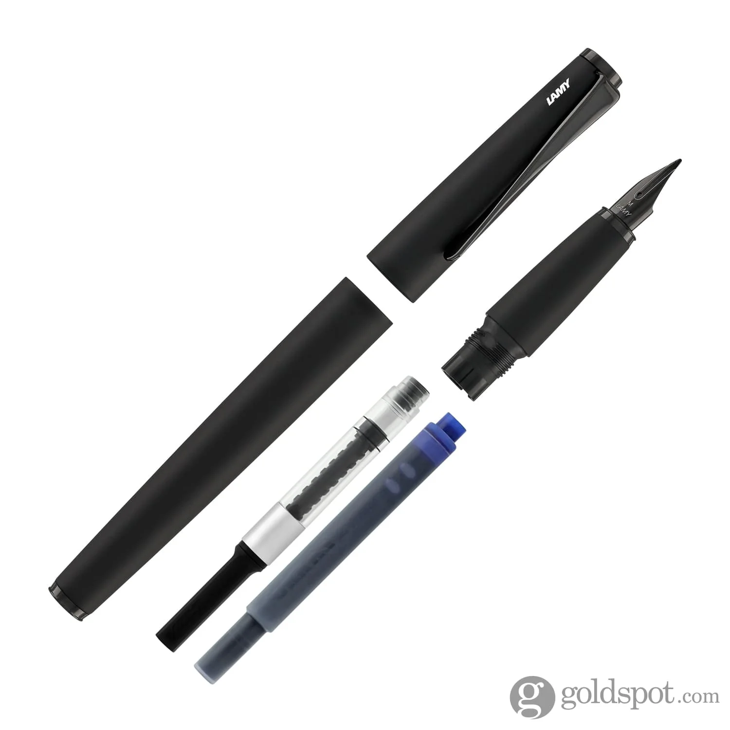 LAMY Studio Lx Fountain Pen in All Black - Image 7