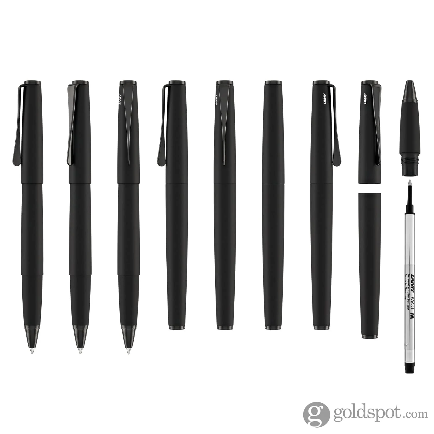 Lamy Studio Lx Rollerball in All Black - Image 8