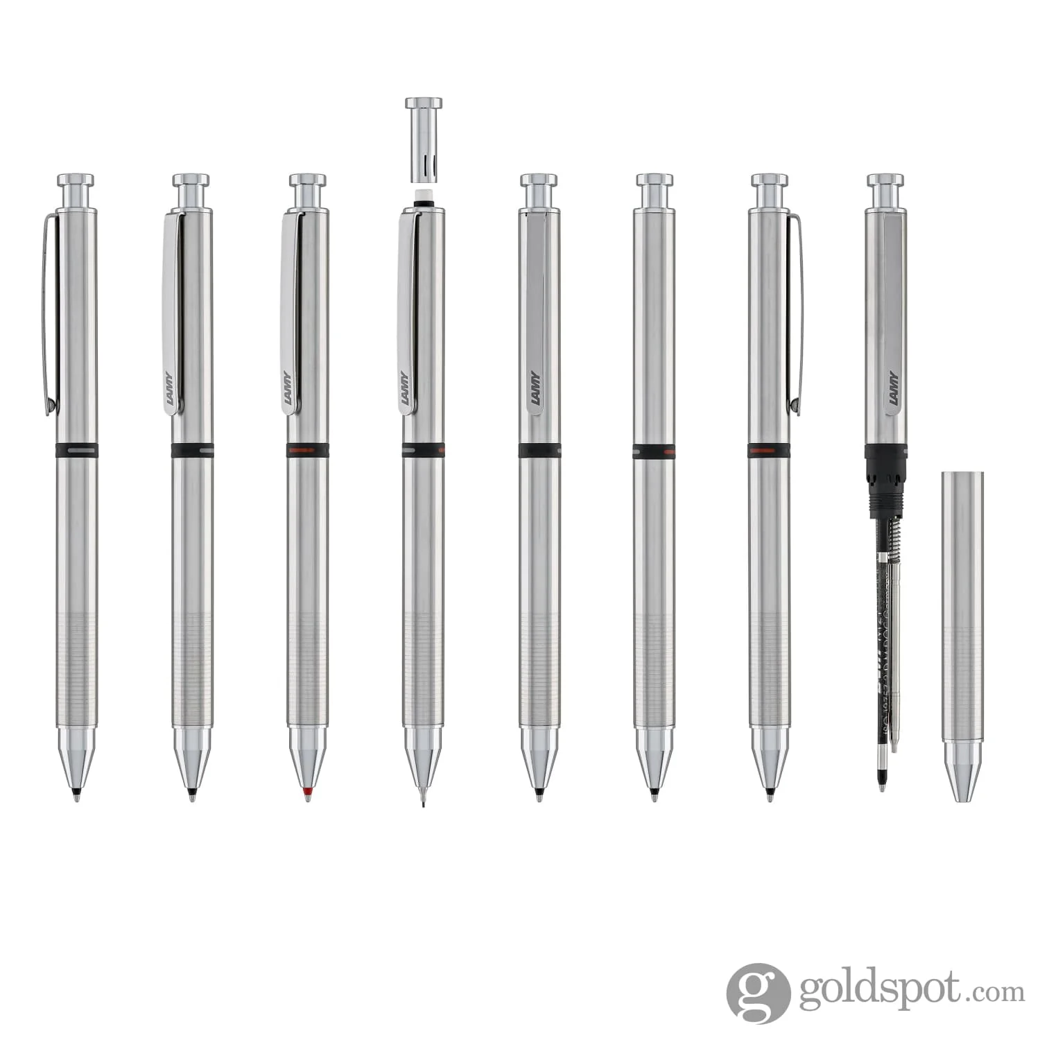Lamy Swift Tri Pen in Stainless Steel - Image 6
