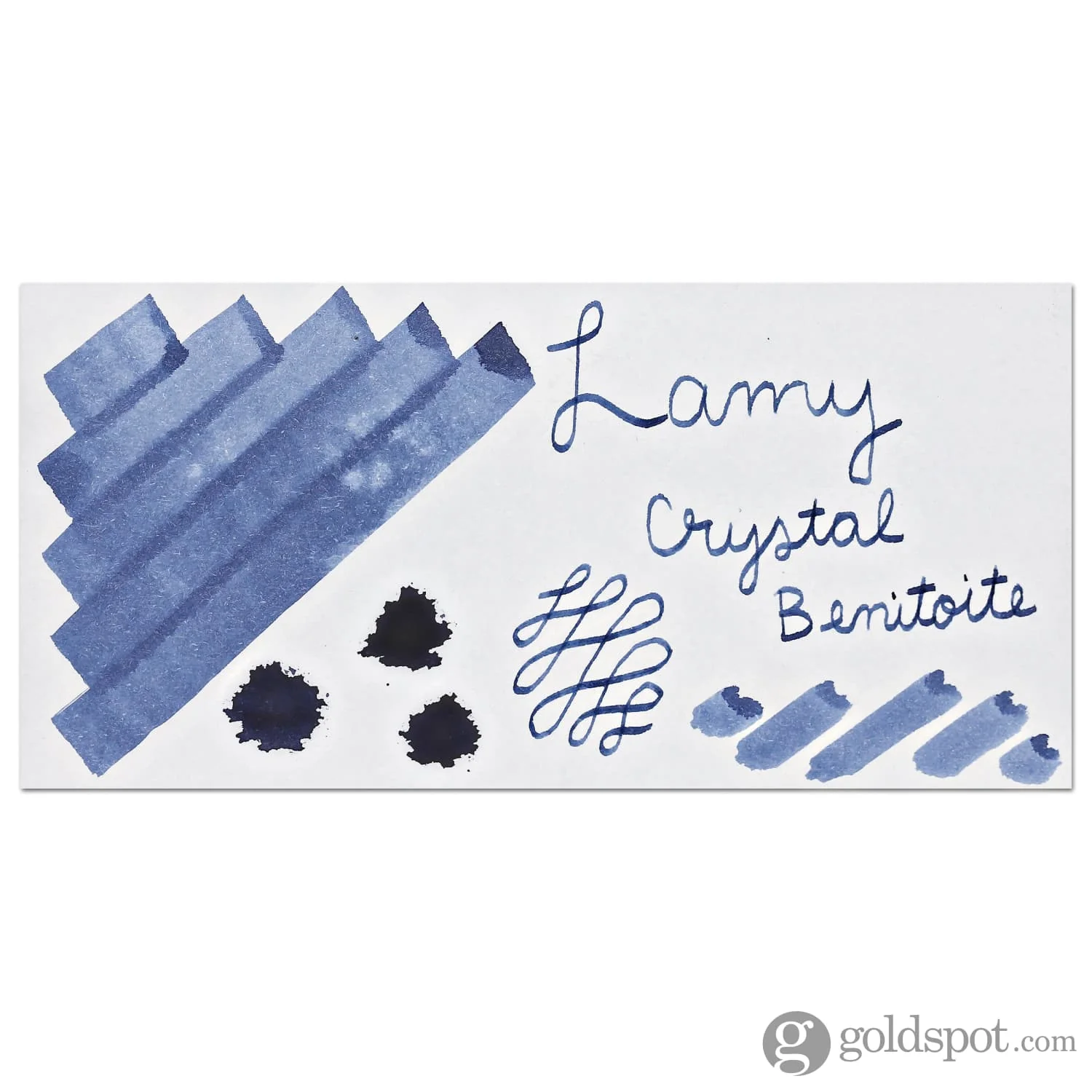 Lamy T53 Crystal Bottled Ink in Benitoite - 30 mL - Image 2