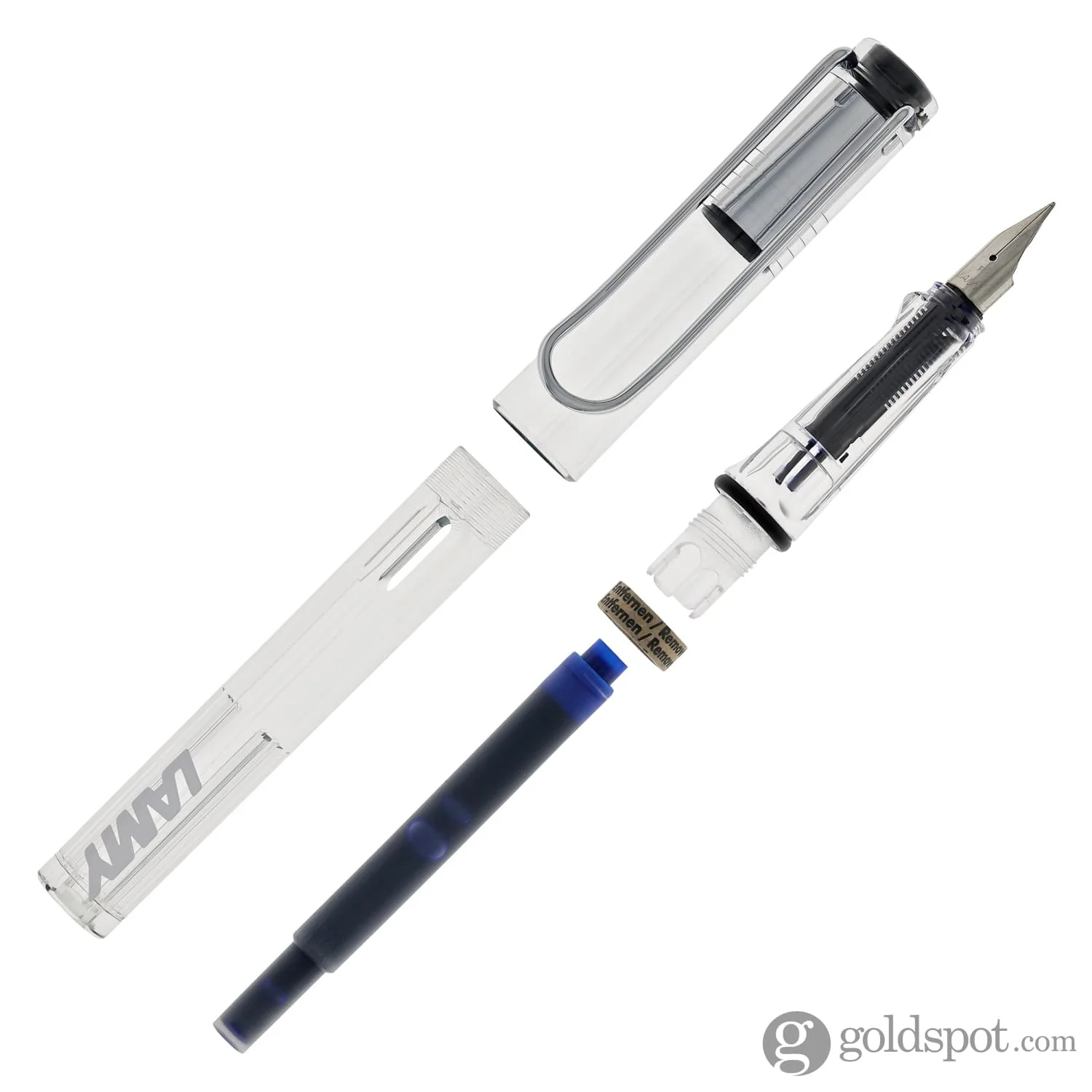 Lamy Vista Fountain Pen in Clear - Image 7