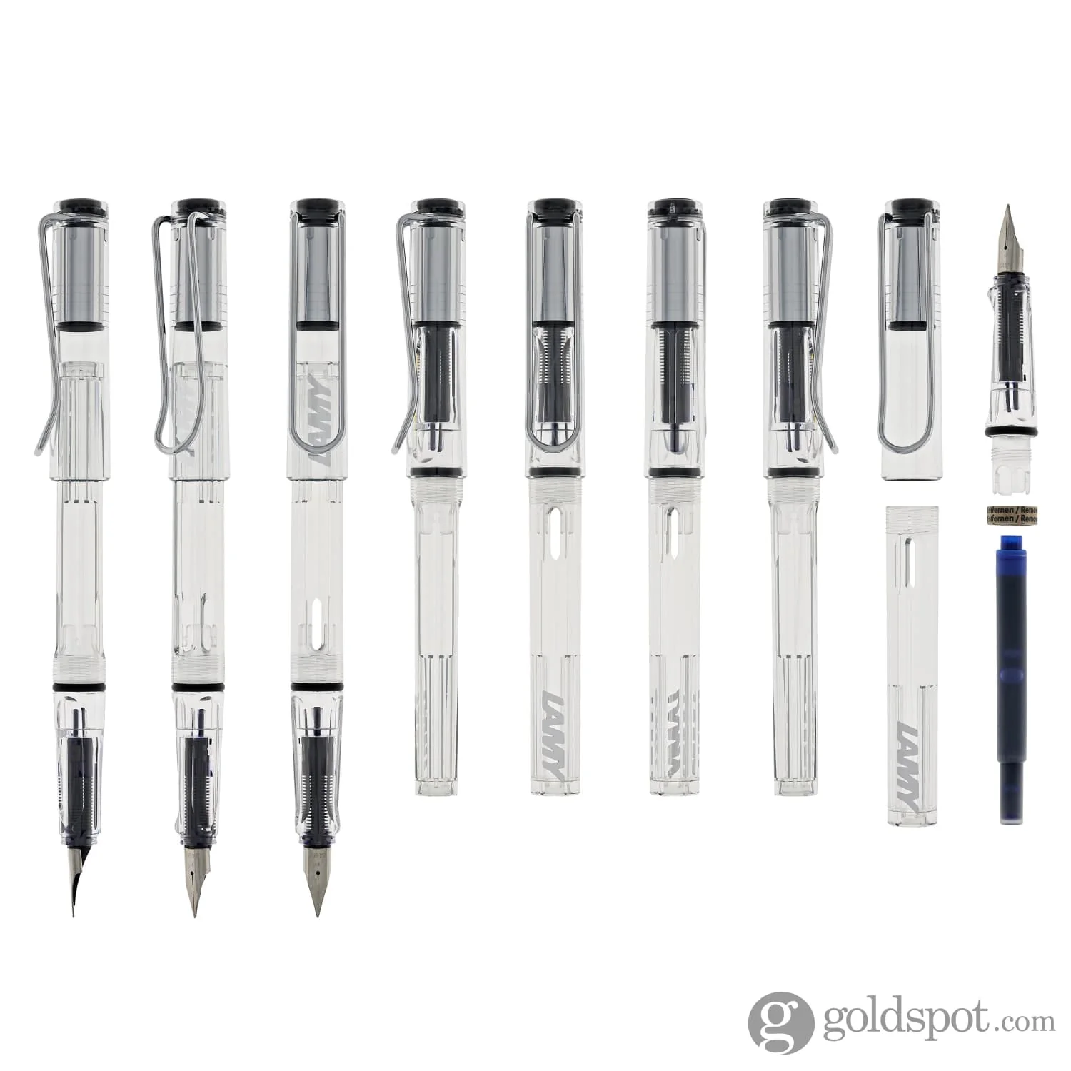 Lamy Vista Fountain Pen in Clear - Image 8
