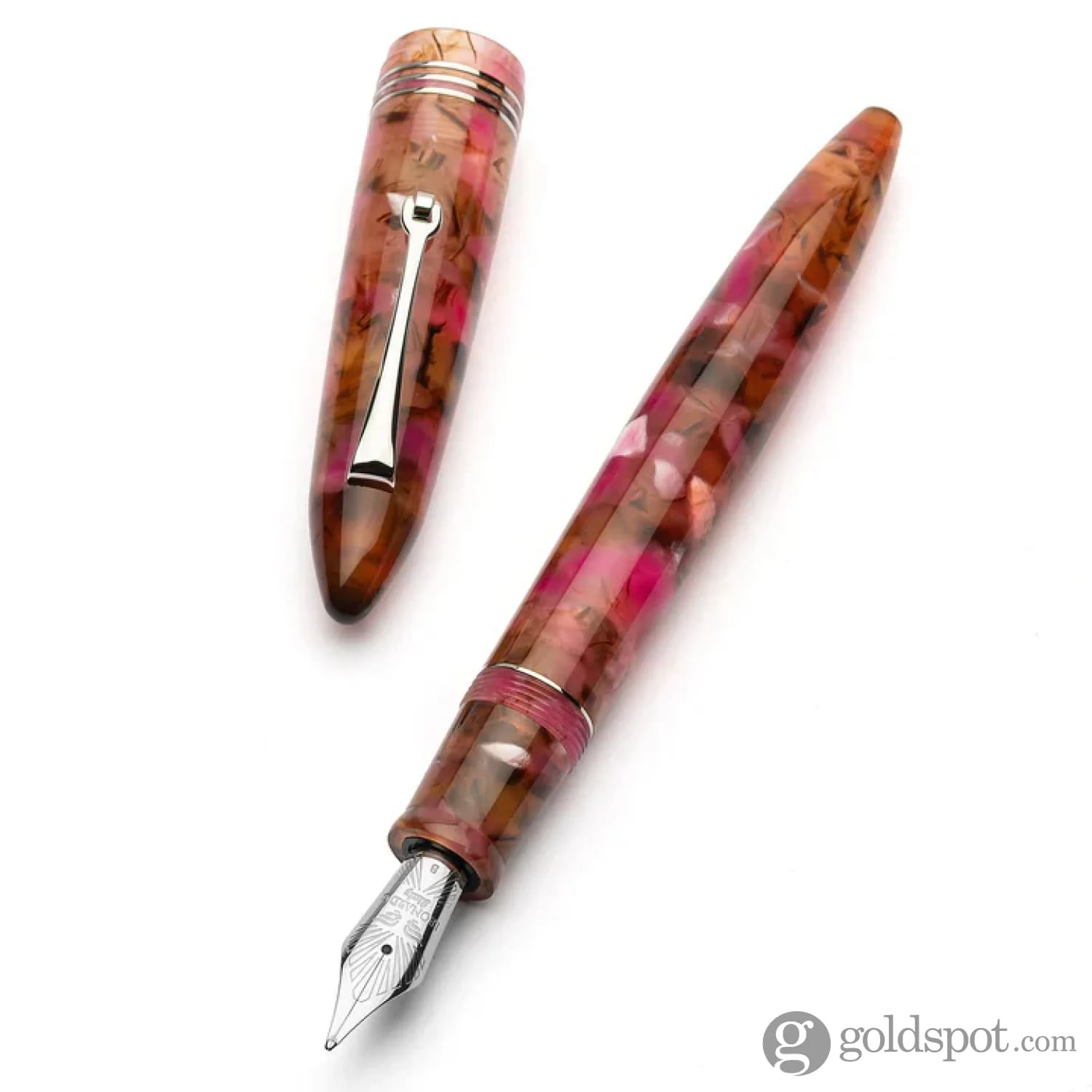 Leonardo Furore Fountain Pen in Lampone Selvatico - Image 2