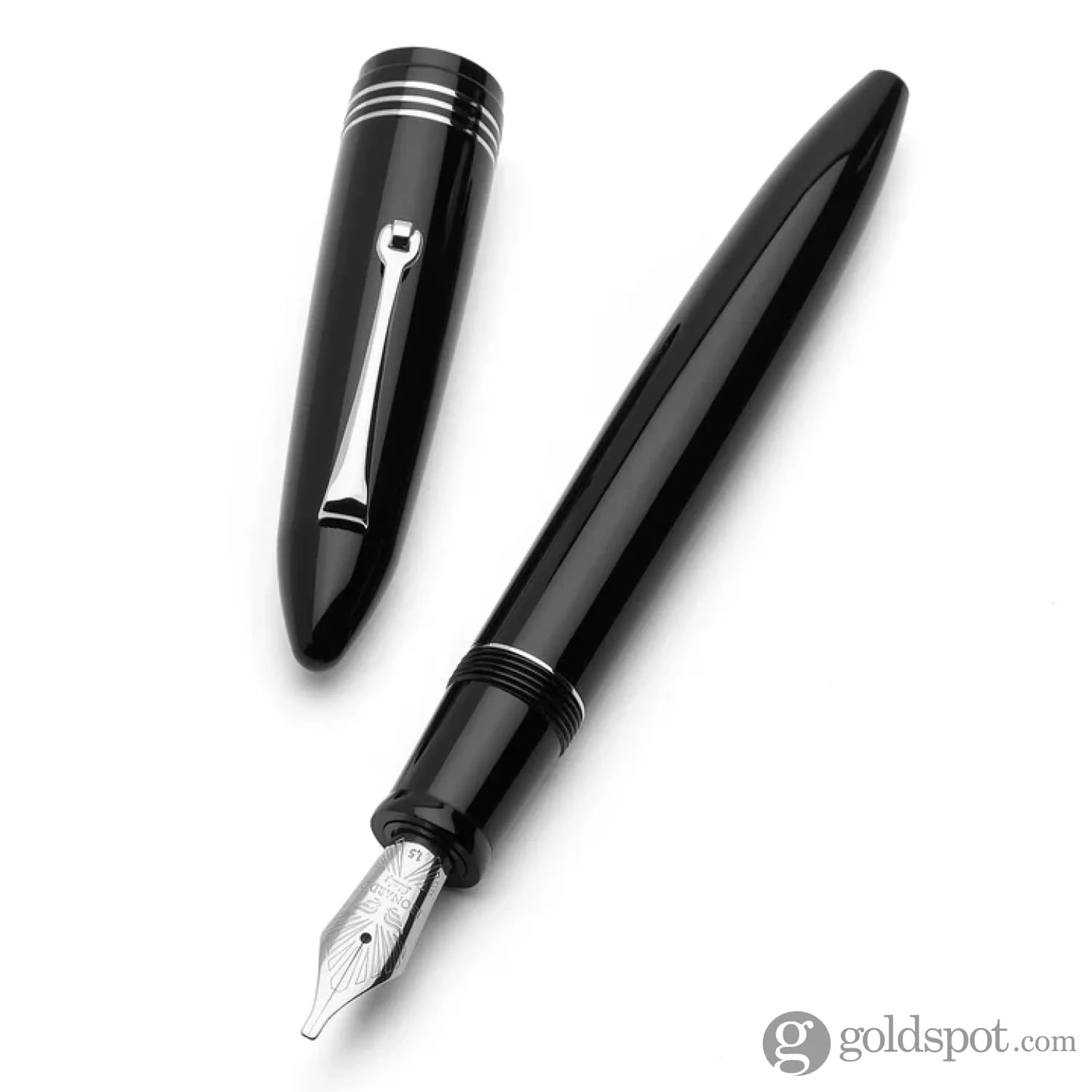 Leonardo Furore Fountain Pen in Notte Di Furore - Image 2