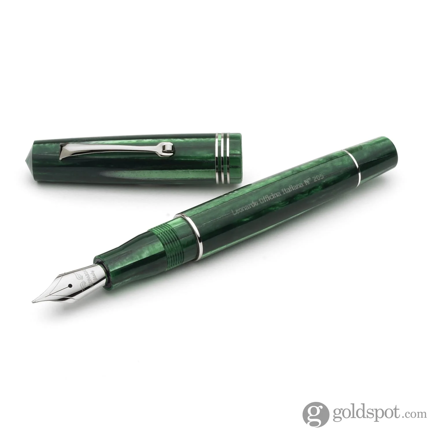 Leonardo Momento Zero Fountain Pen in Alga Seaweed Green - Image 8