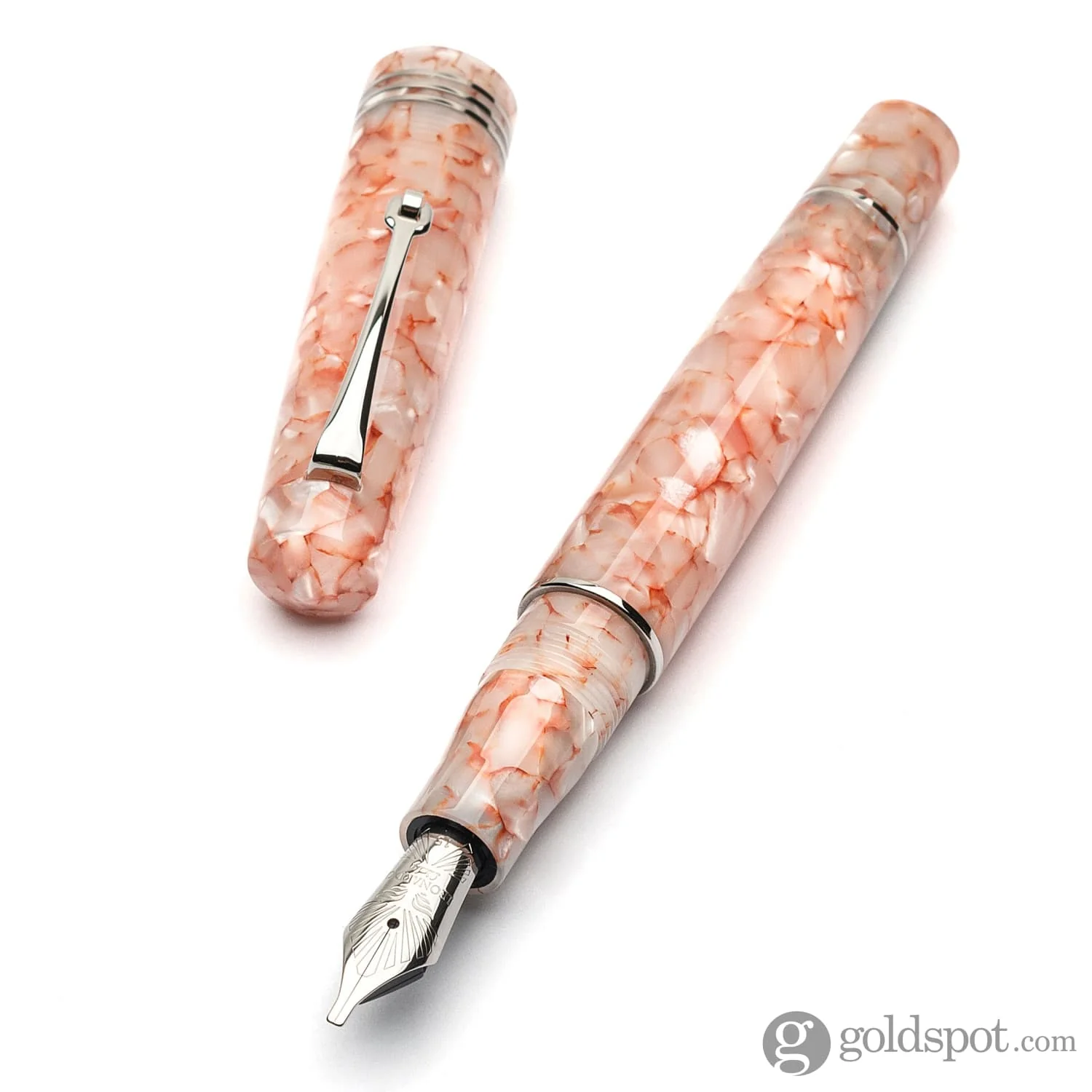 Leonardo Momento Zero Fountain Pen in Angel Skin - Image 2