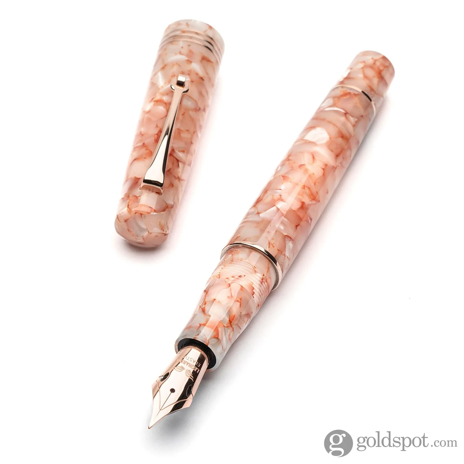 Leonardo Momento Zero Fountain Pen in Angel Skin - Image 7