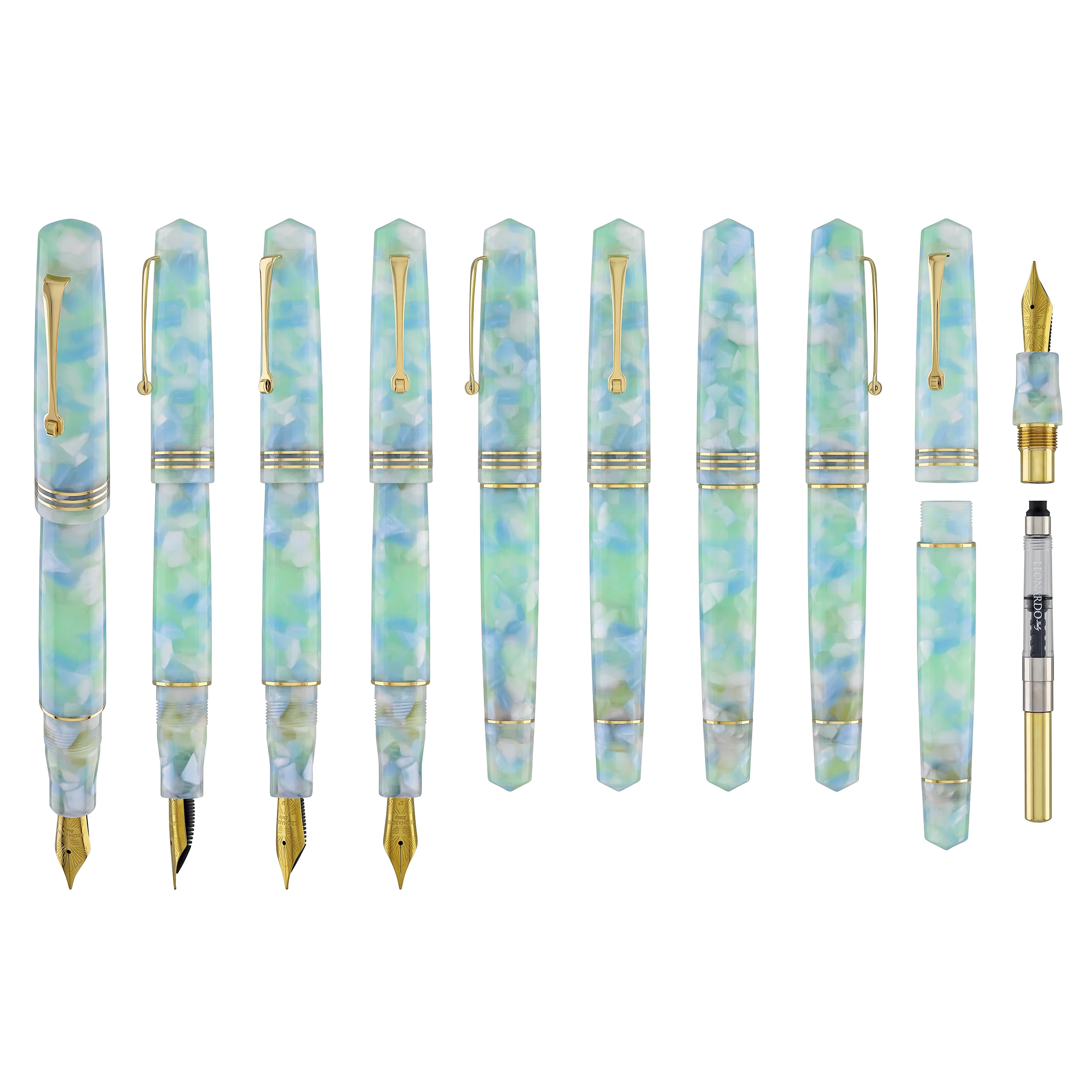 Leonardo Momento Zero Fountain Pen in Artica - Image 9