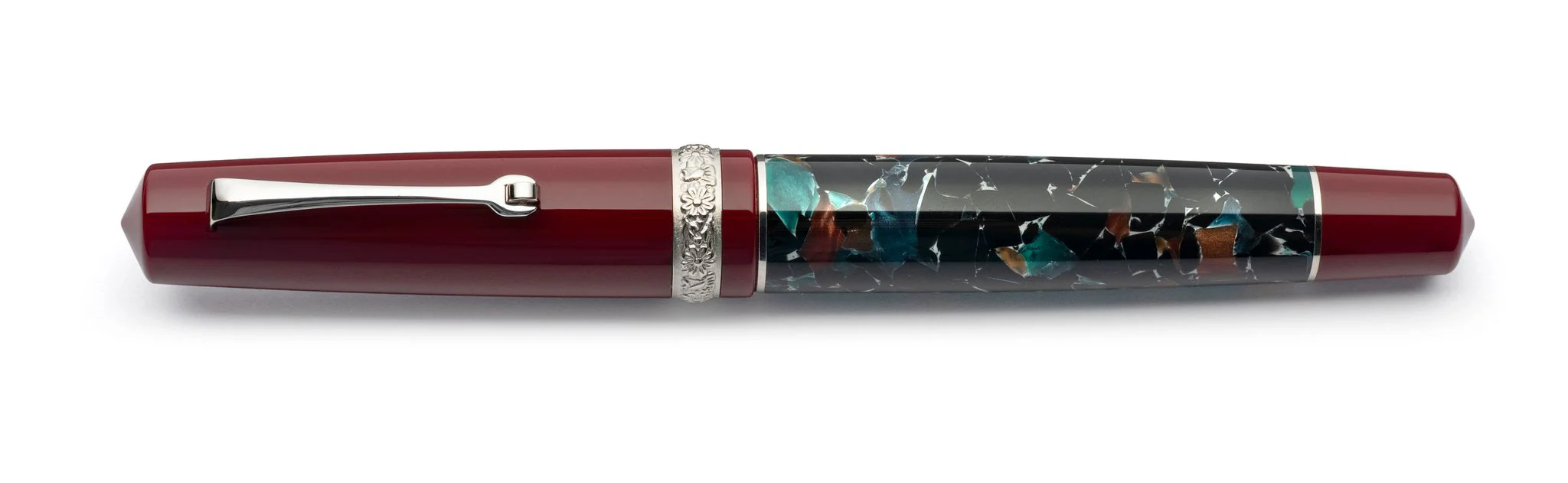 Leonardo Momento Zero Fountain Pen in Dolcevita Marmo Pompei - Image 4