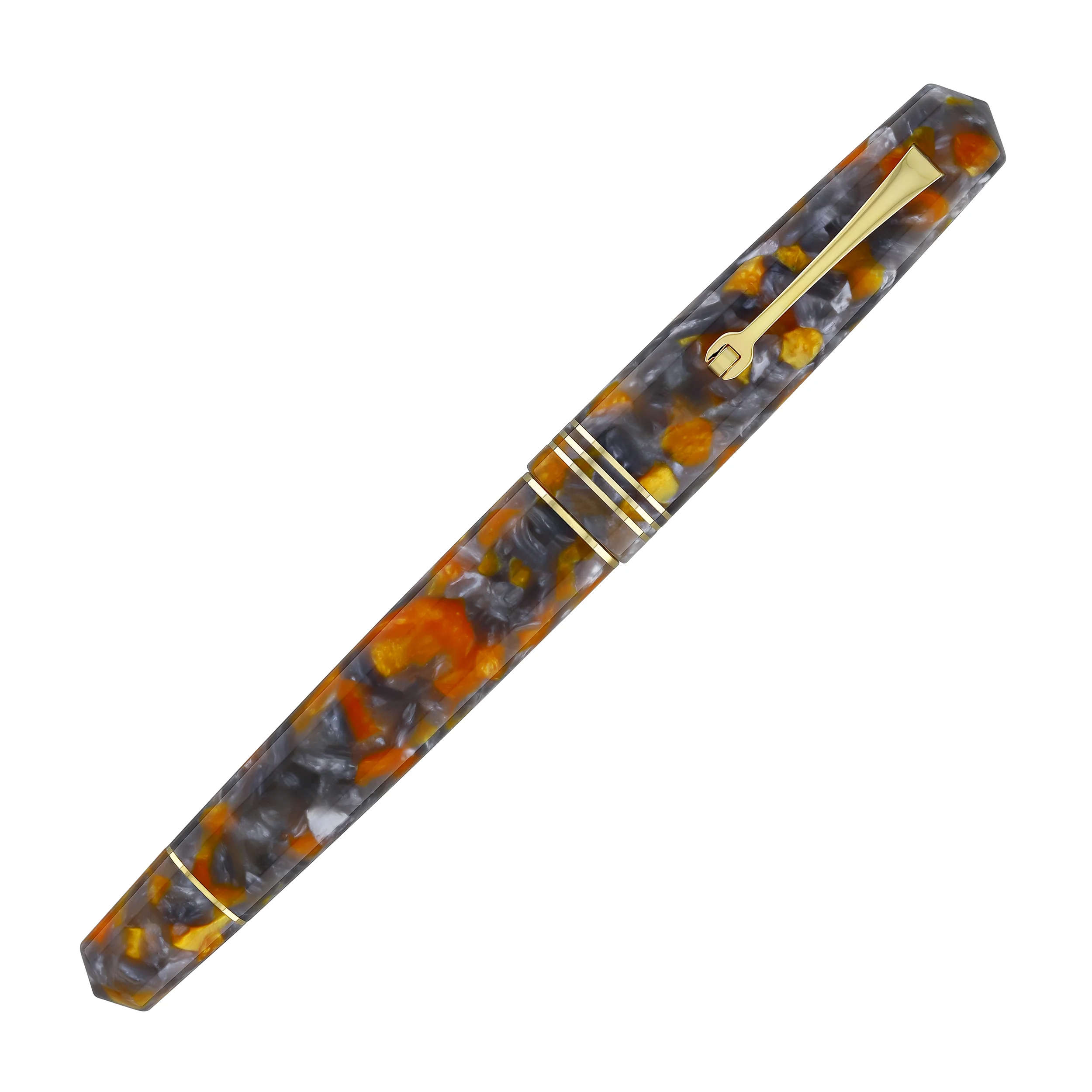 Leonardo Momento Zero Fountain Pen in Lava e Cenere - Image 3
