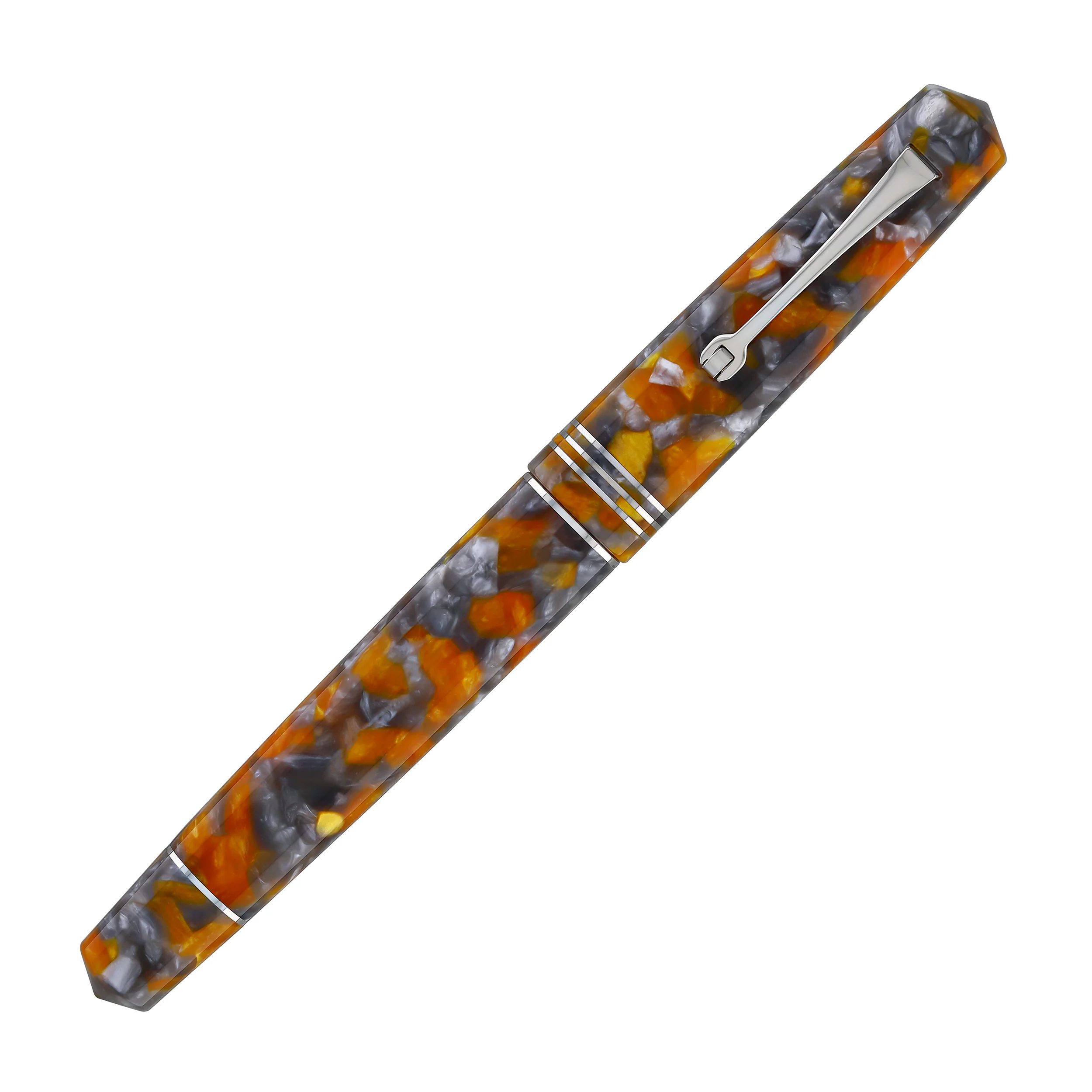Leonardo Momento Zero Fountain Pen in Lava e Cenere - Image 4