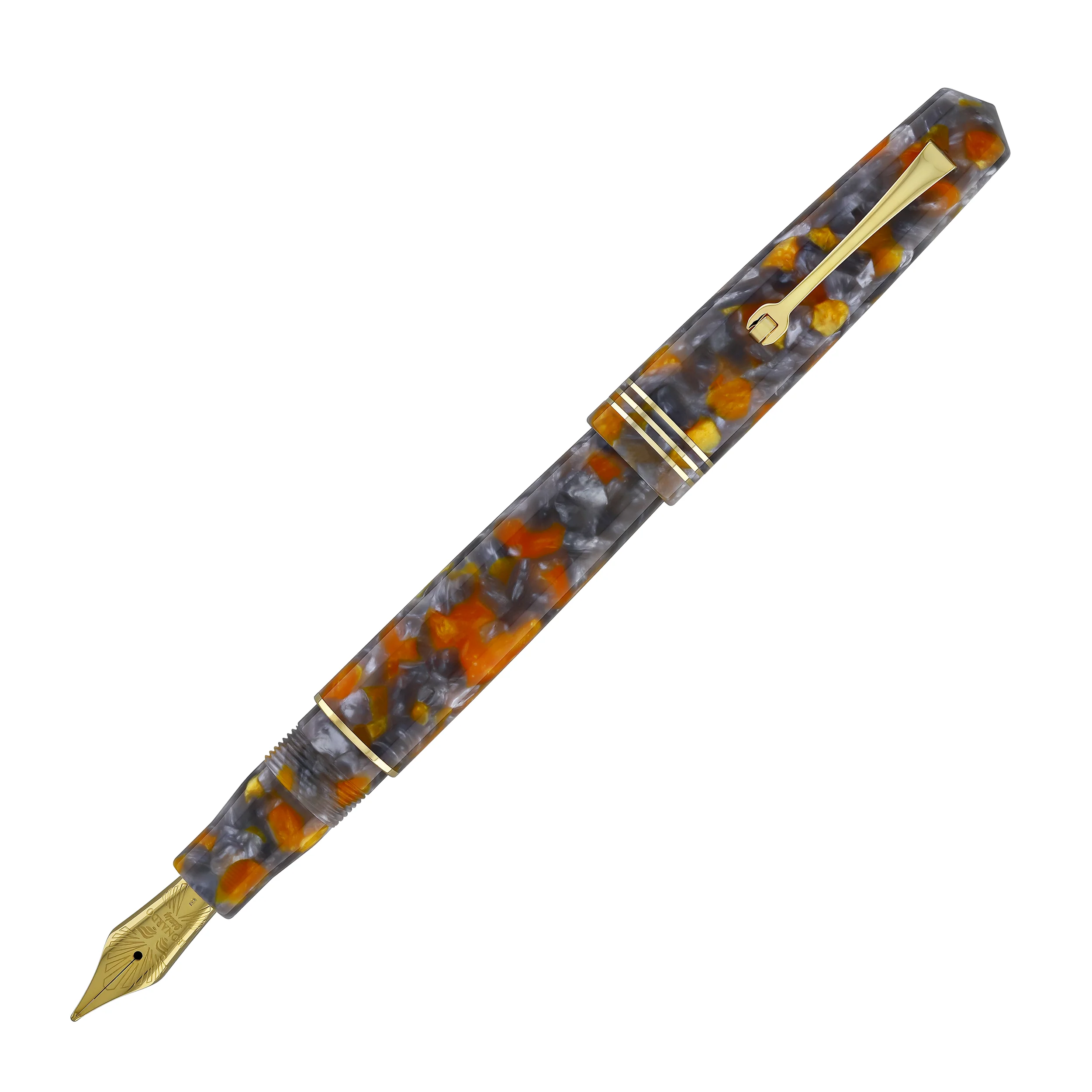 Leonardo Momento Zero Fountain Pen in Lava e Cenere - Image 5