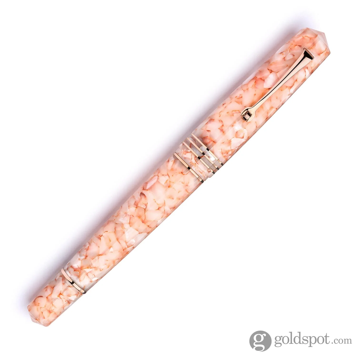 Leonardo Momento Zero Grande 2.0 Fountain Pen in Angel Skin - 14kt Gold - Image 3