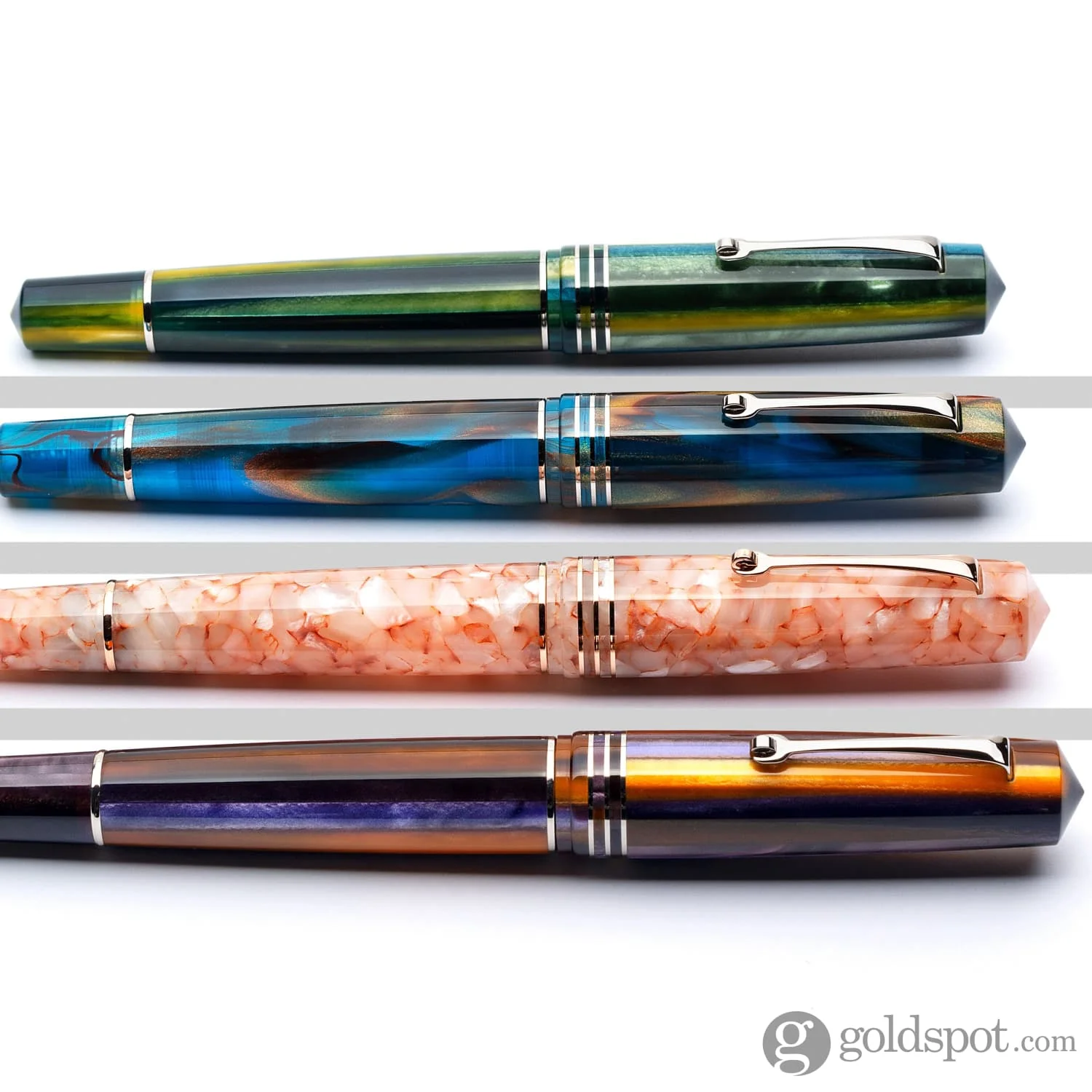 Leonardo Momento Zero Grande 2.0 Fountain Pen in Angel Skin - 14kt Gold - Image 5