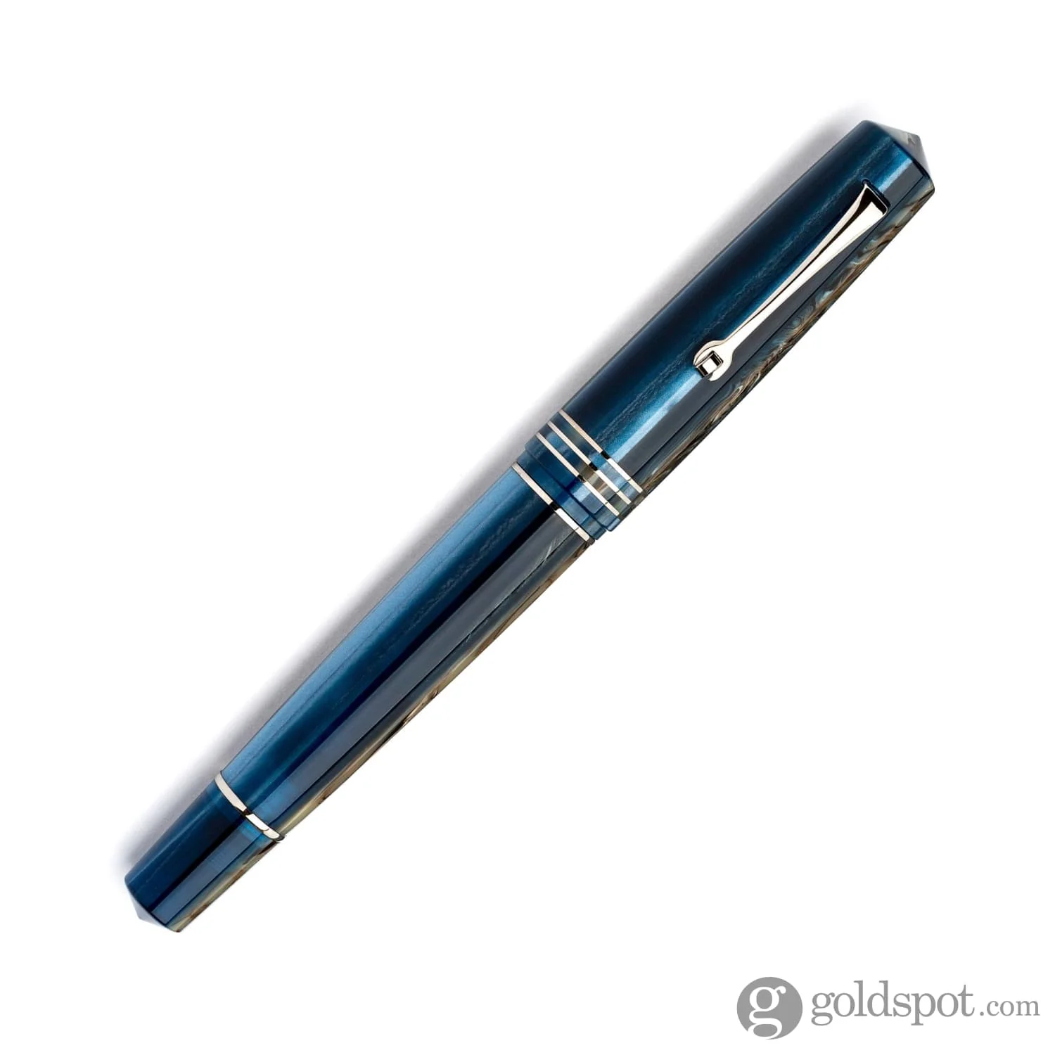 Leonardo Momento Zero Grande 2.0 Fountain Pen in Dark Hawaii - Image 2